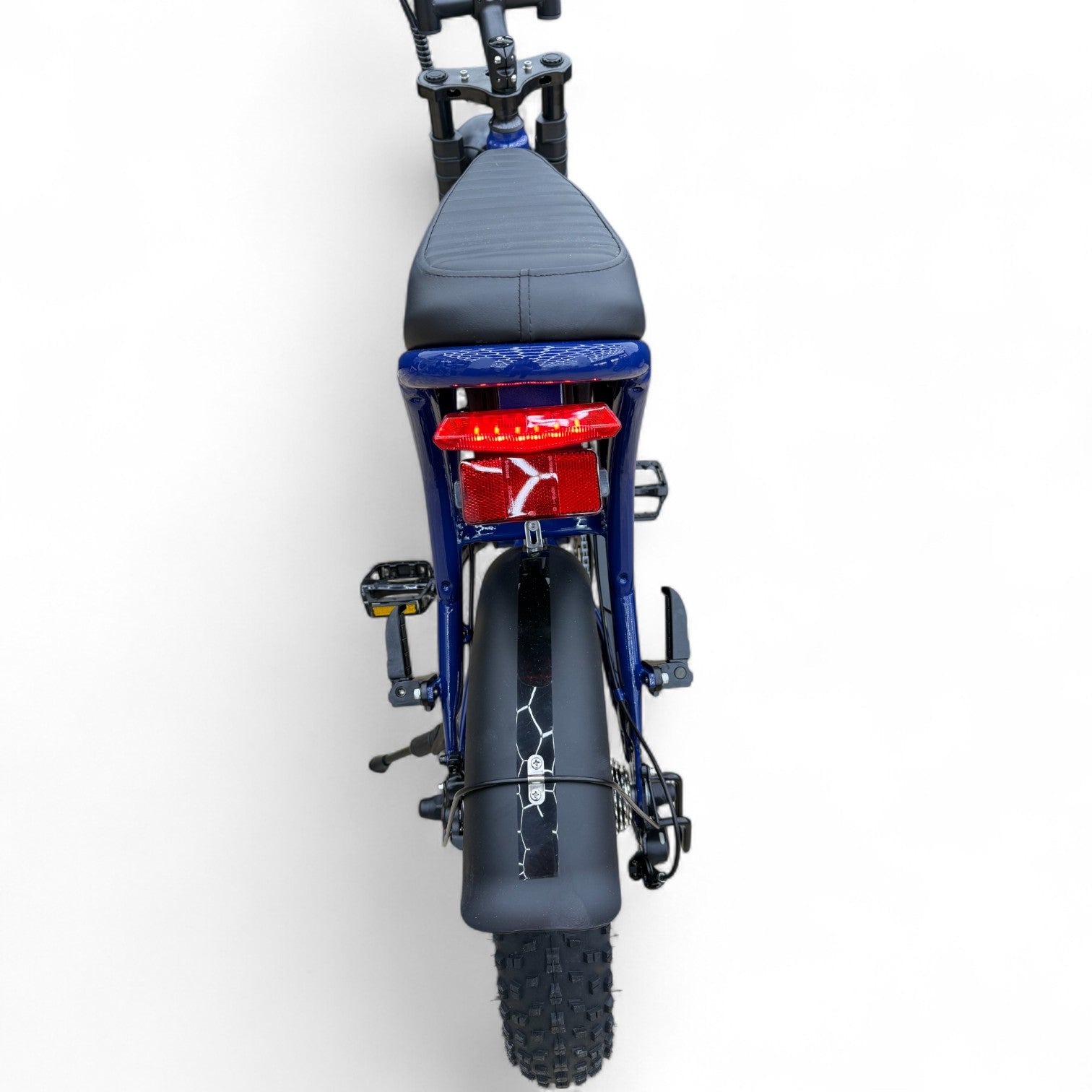 Ouxi C80 Mini Fatbike Candy Blue met Hydraulische Remmen - AE-trading