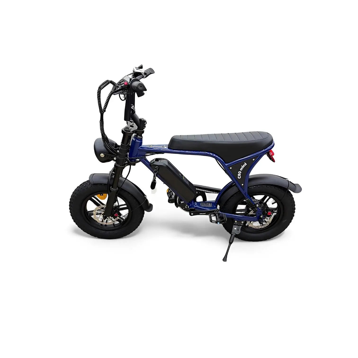 Ouxi C80 Mini Fatbike Donkerblauw - AE-trading