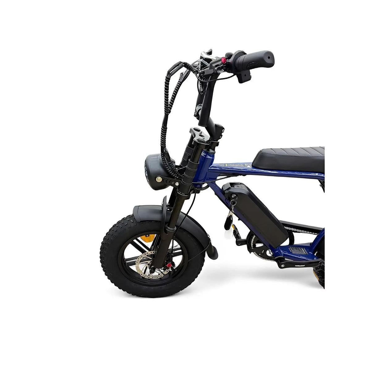 Ouxi C80 Mini Fatbike – Donkerblauw – 2026 - AE-trading