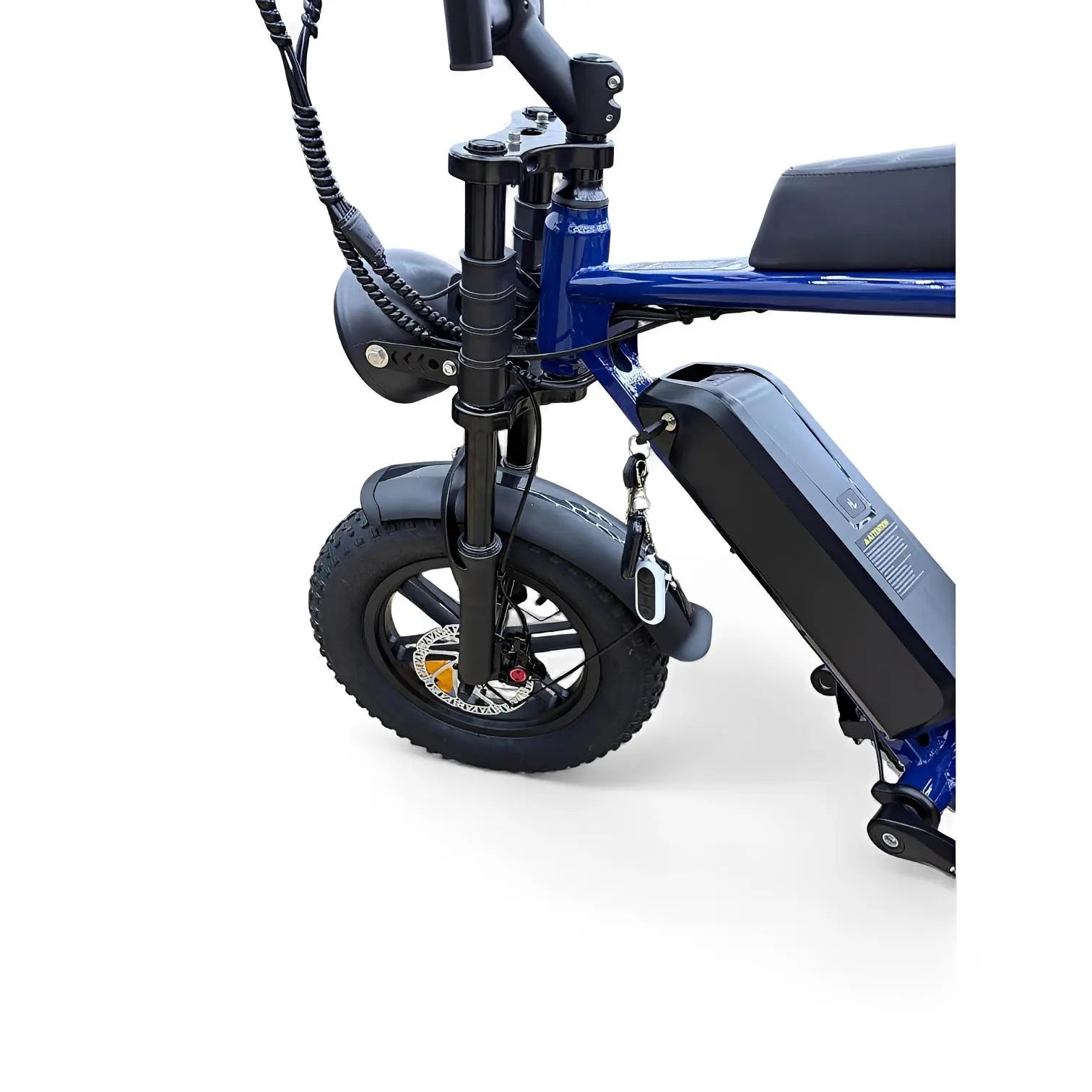 Ouxi C80 Mini Fatbike Donkerblauw - AE-trading