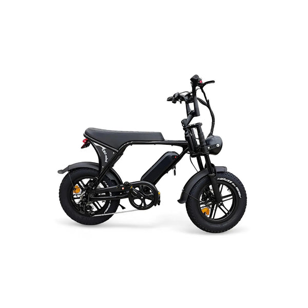 Ouxi C80 Mini Fatbike – Glans Zwart – 2026 - AE-trading
