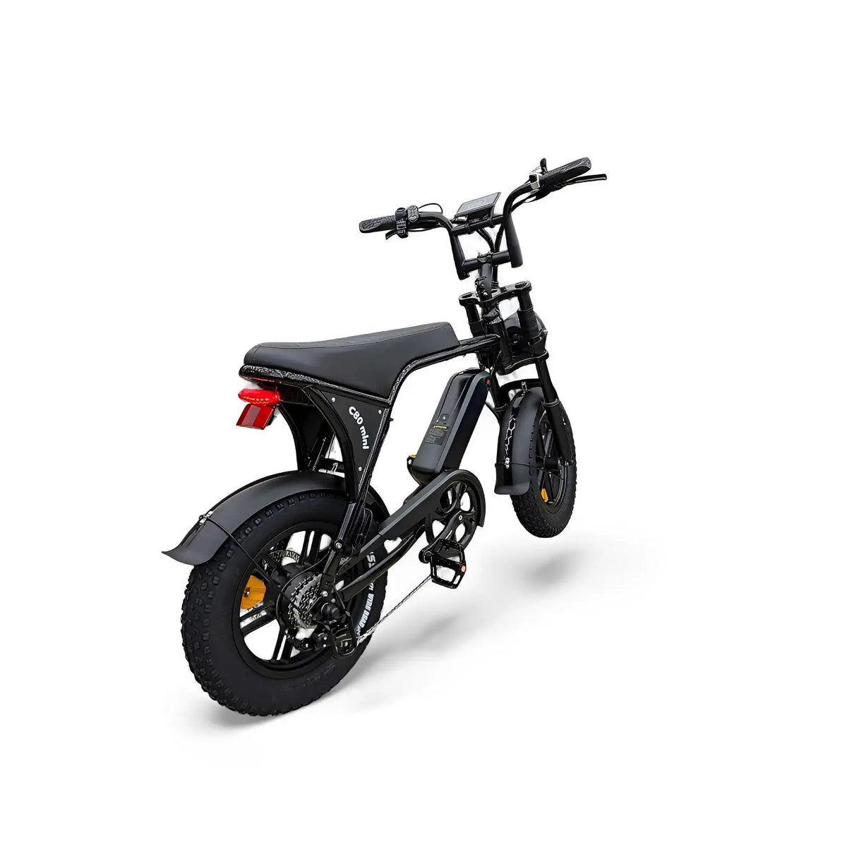 Ouxi C80 Mini Fatbike – Glans Zwart – 2026 - AE-trading
