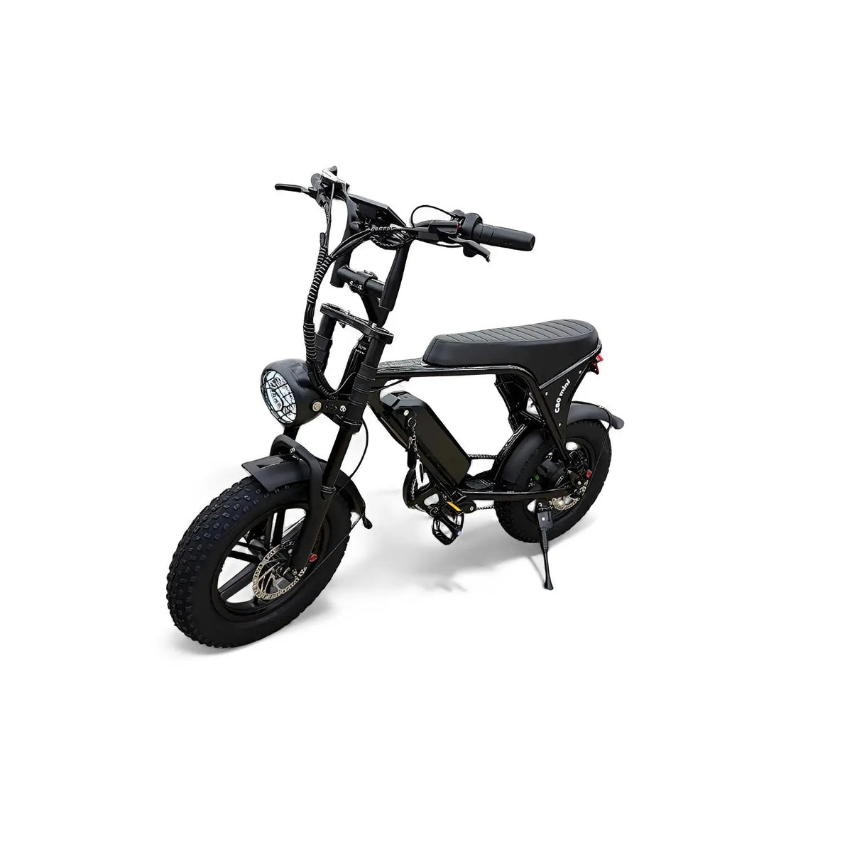 Ouxi C80 Mini Fatbike – Glans Zwart – 2026 - AE-trading