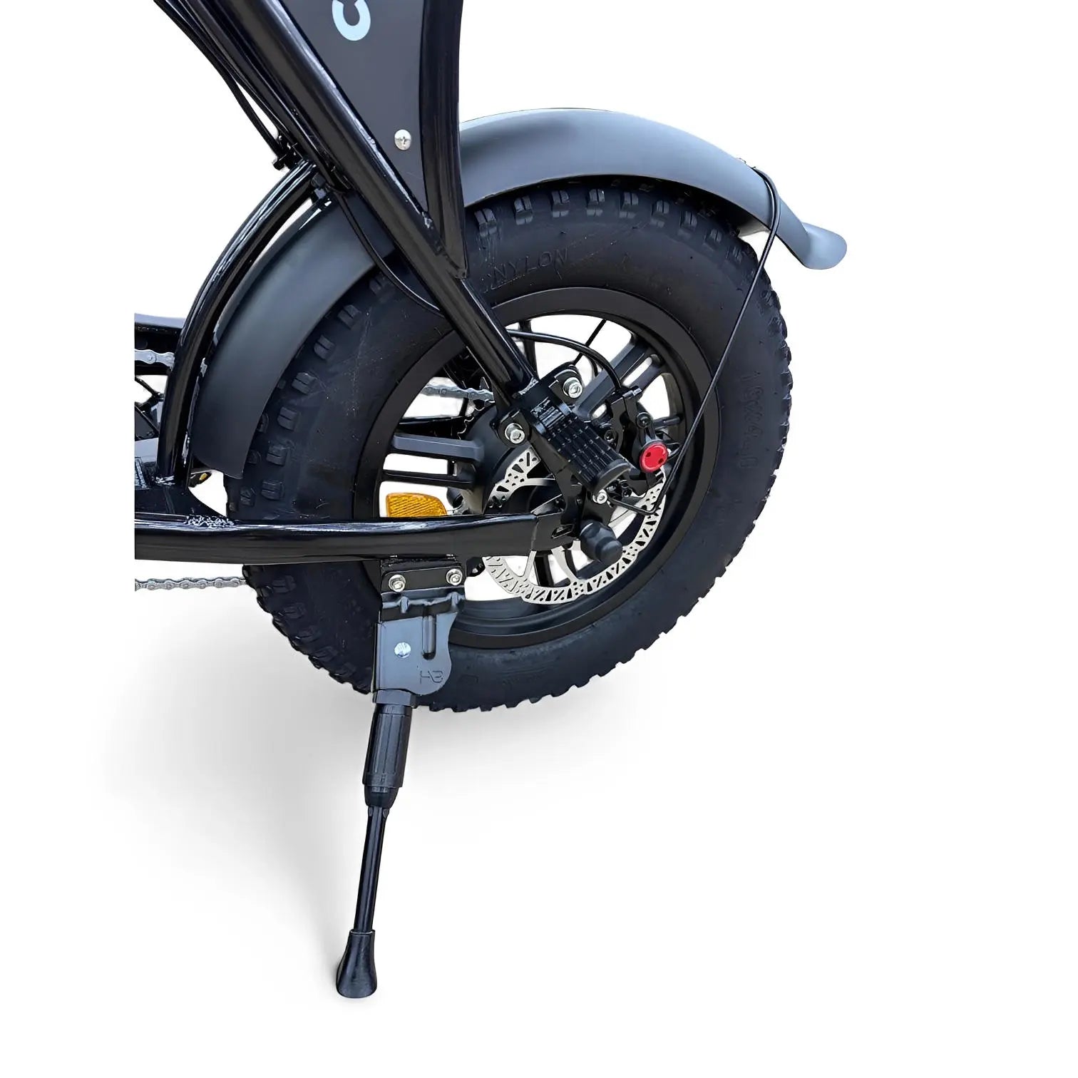 Ouxi C80 Mini Fatbike Glans Zwart - AE-trading