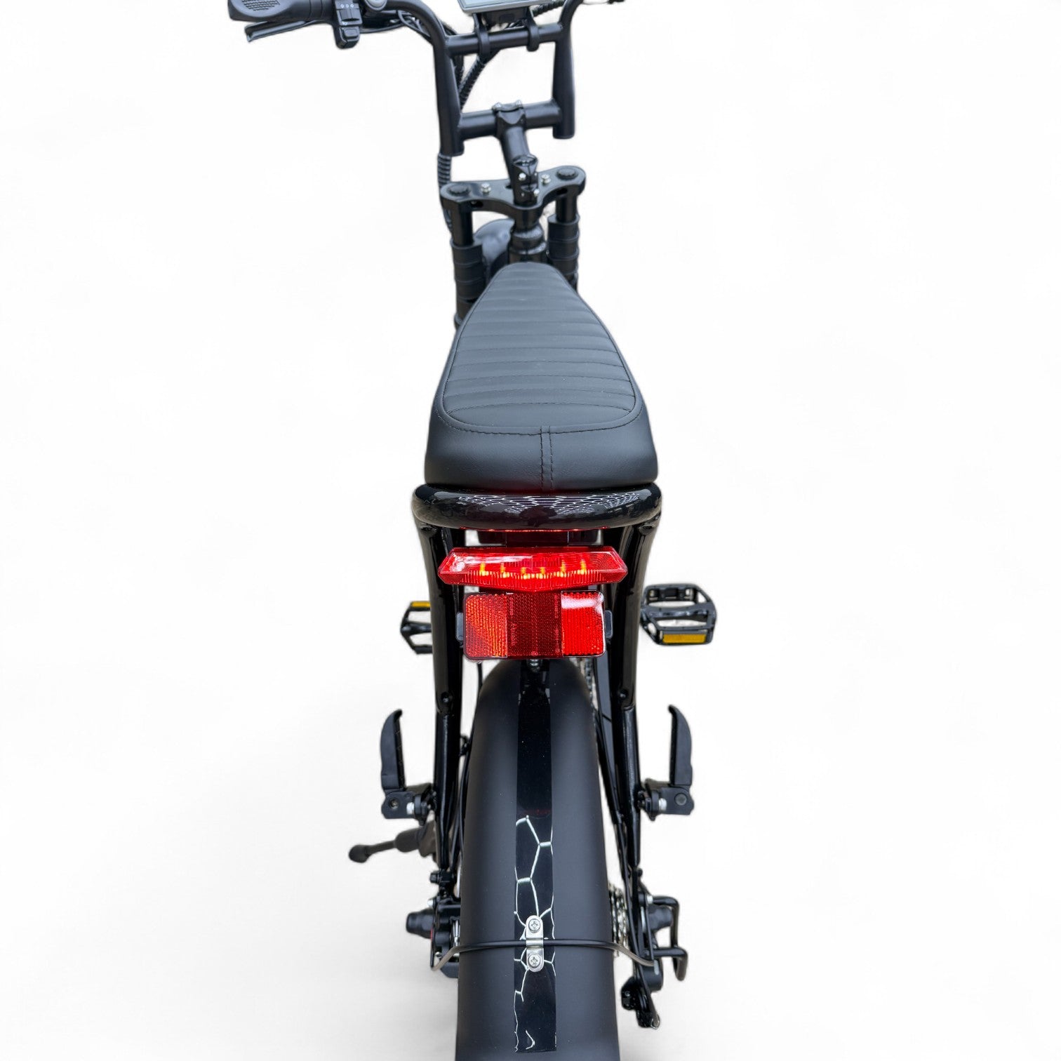 Ouxi C80 Mini Fatbike Glans Zwart met Hydraulische Remmen - AE-trading