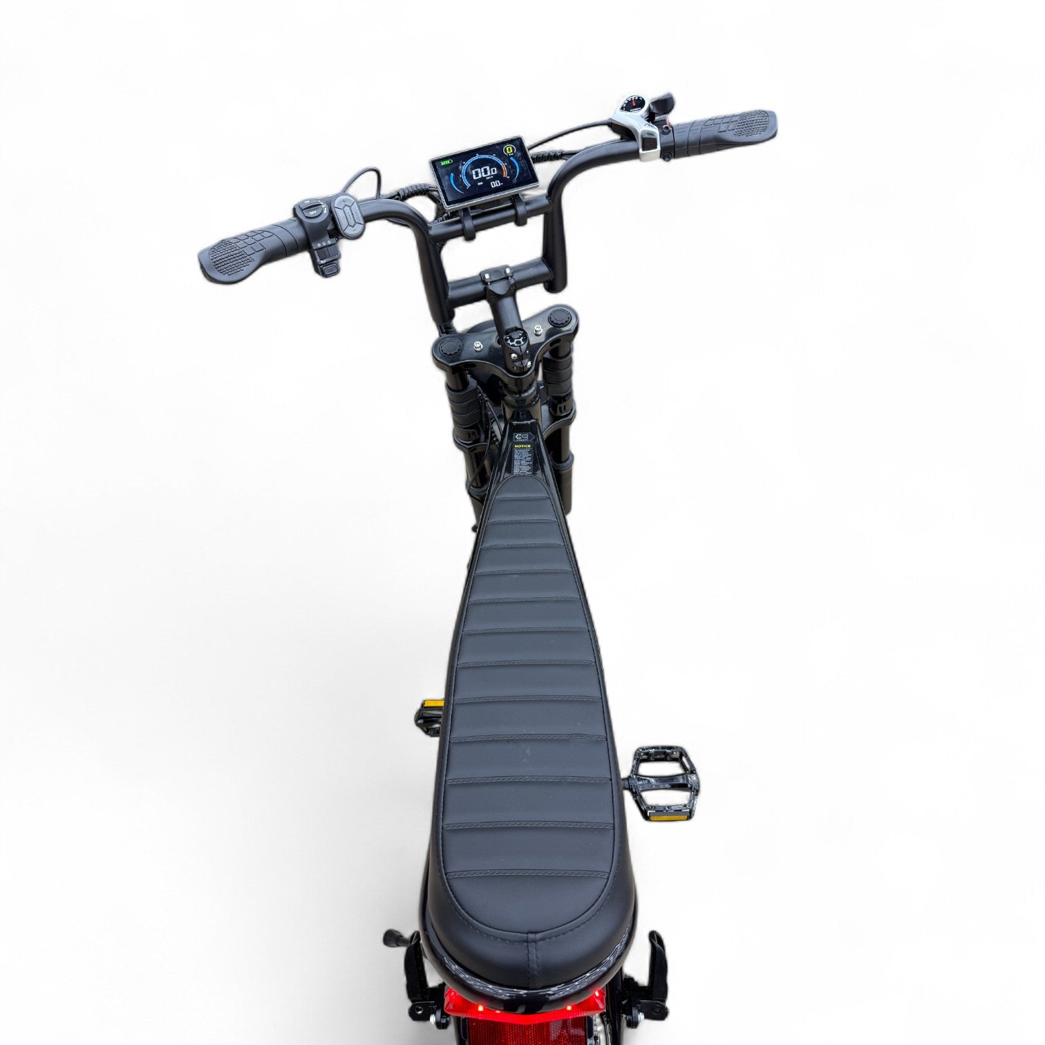 Ouxi C80 Mini Fatbike Glans Zwart met Hydraulische Remmen - AE-trading