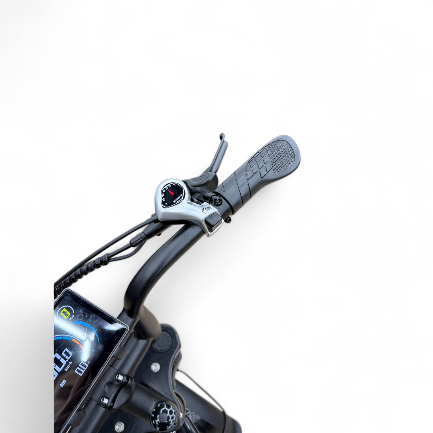 Ouxi C80 Mini Fatbike Glans Zwart met Hydraulische Remmen - AE-trading
