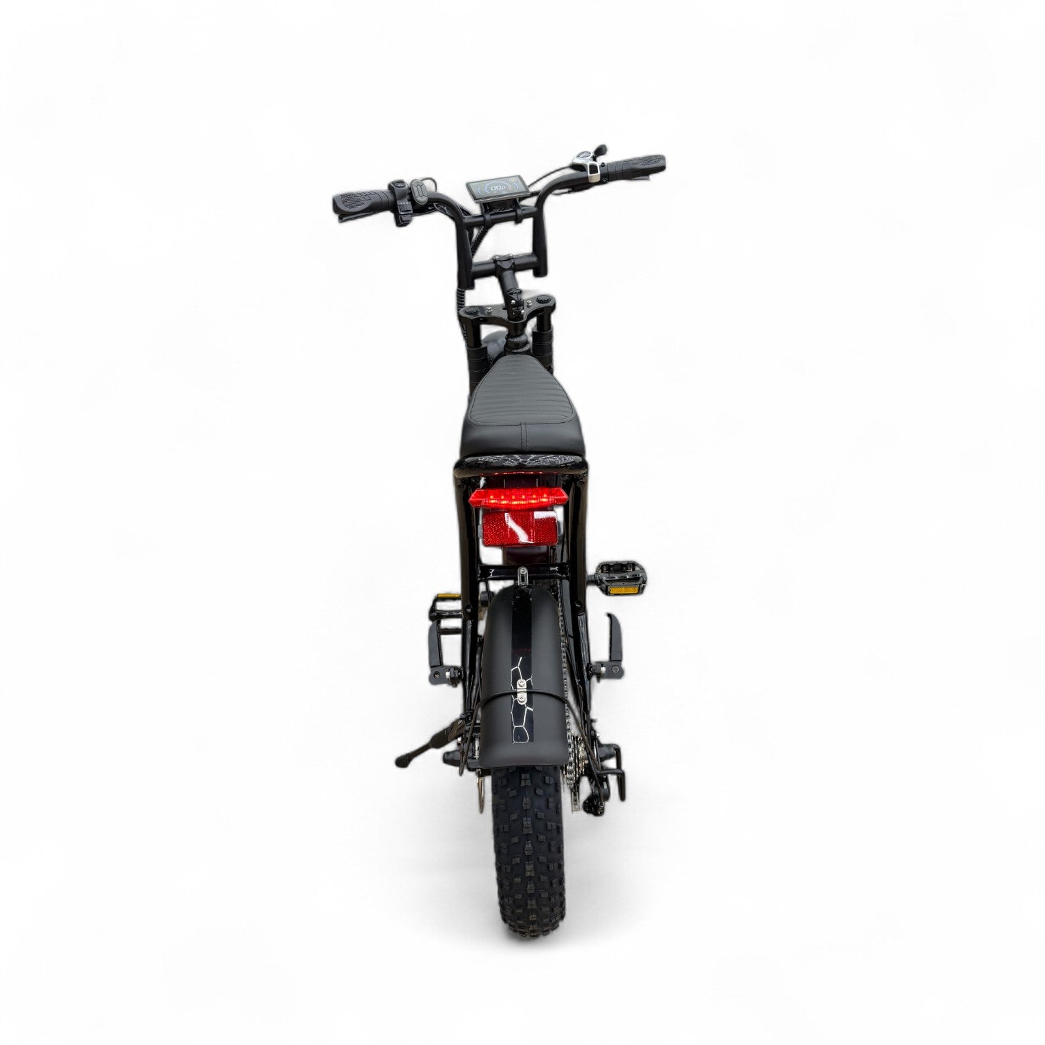 Ouxi C80 Mini Fatbike Glans Zwart met Hydraulische Remmen - AE-trading