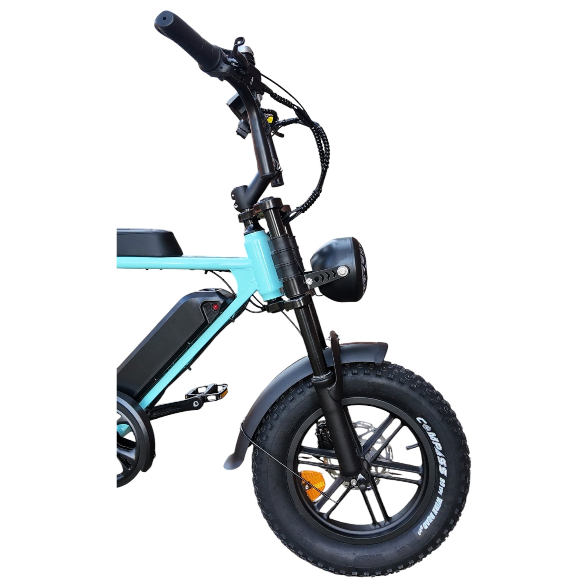 Ouxi C80 Mini Fatbike Lichtblauw - AE-trading