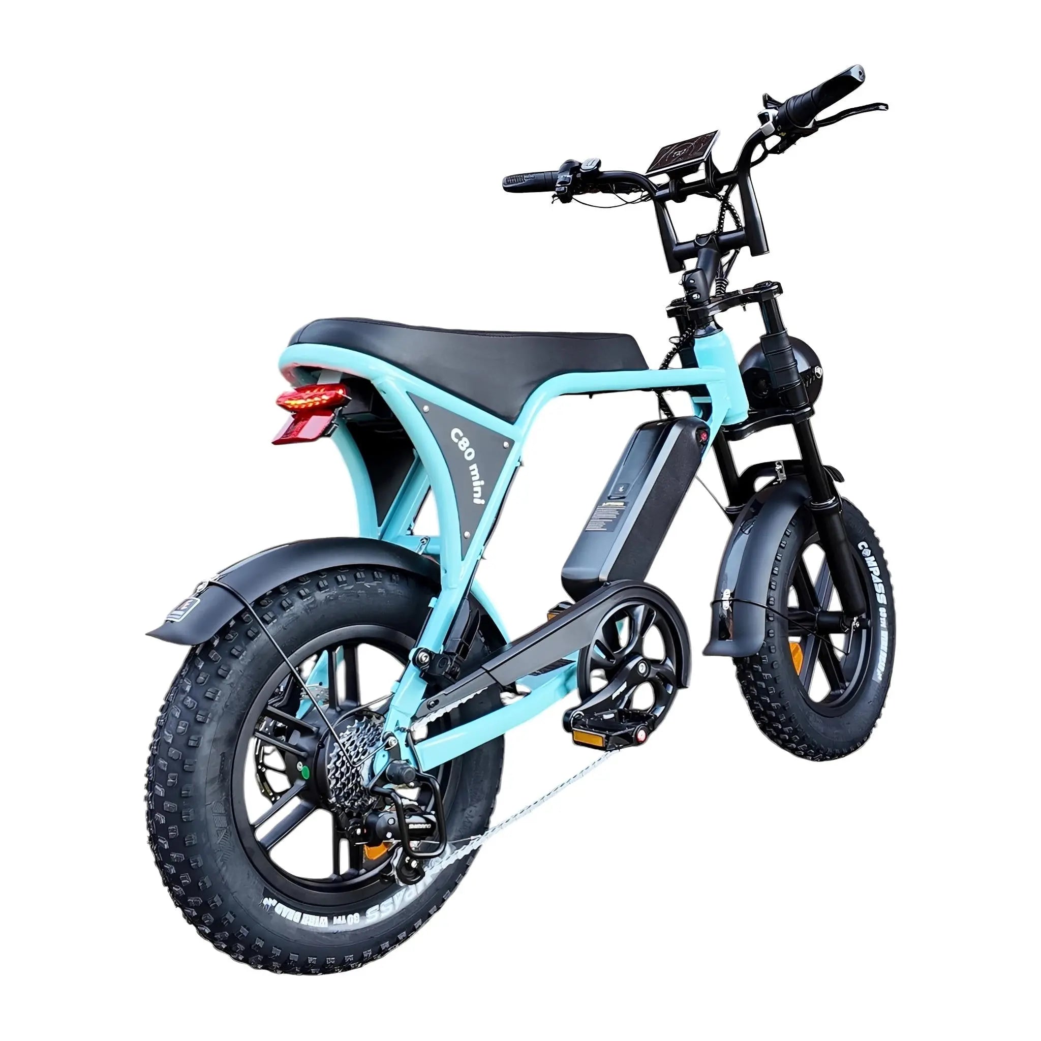 Ouxi C80 Mini Fatbike Lichtblauw - AE-trading