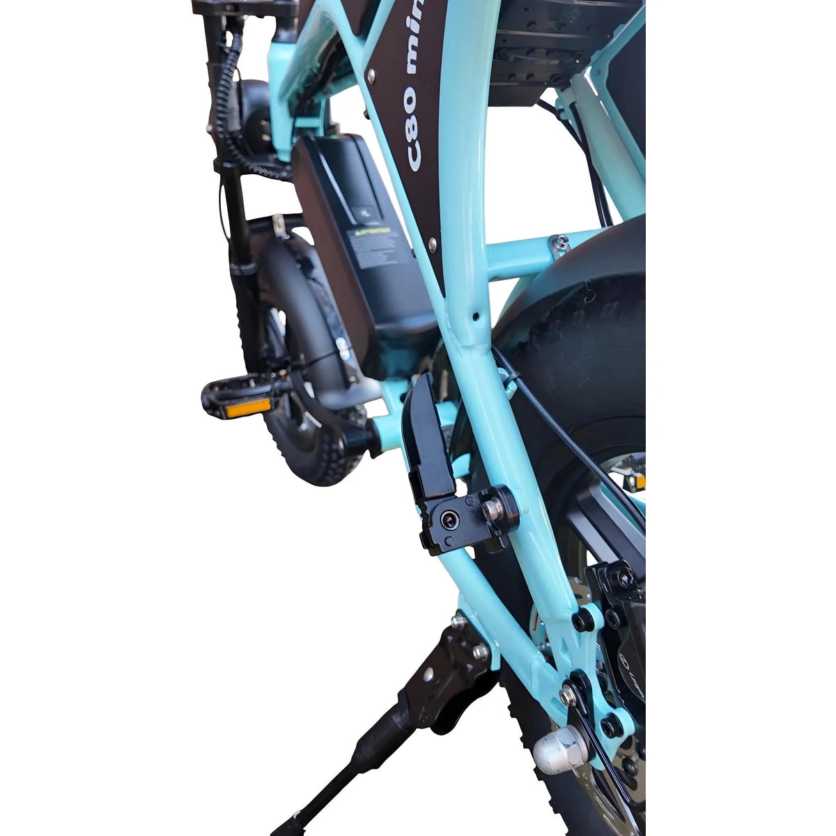 Ouxi C80 Mini Fatbike - Lichtblauw - 2026 - AE-trading