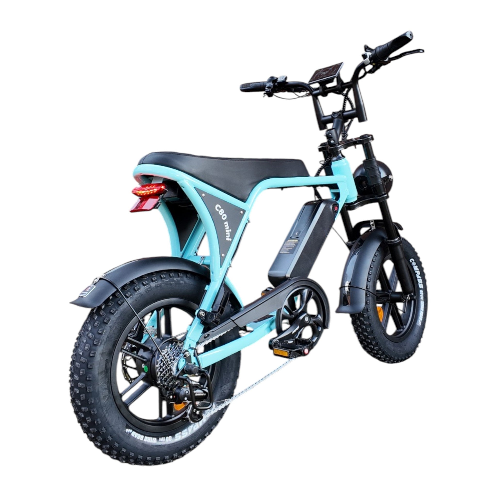Ouxi C80 Mini Fatbike Lichtblauw - AE-trading