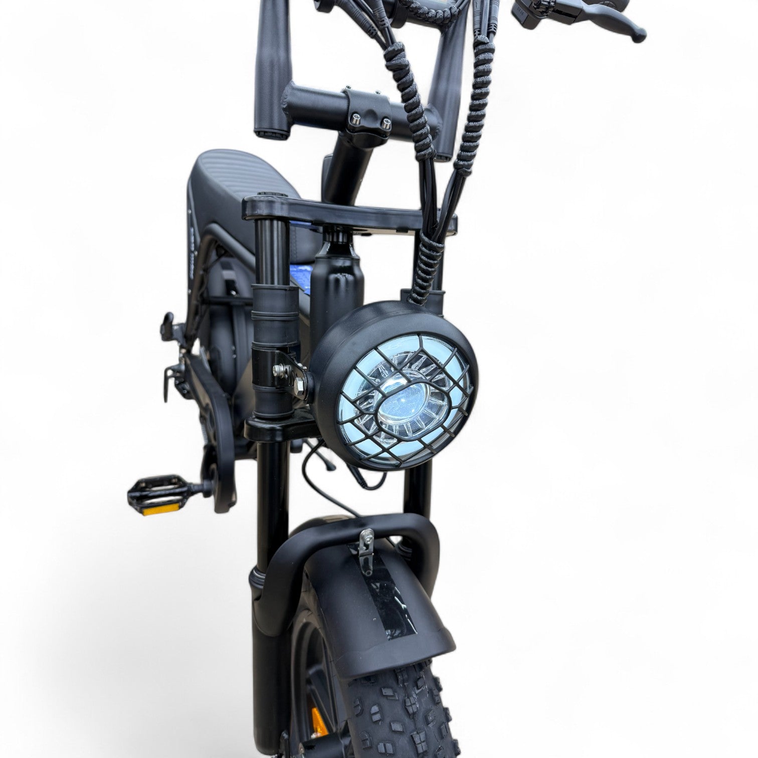Ouxi C80 Mini Fatbike Mat Zwart