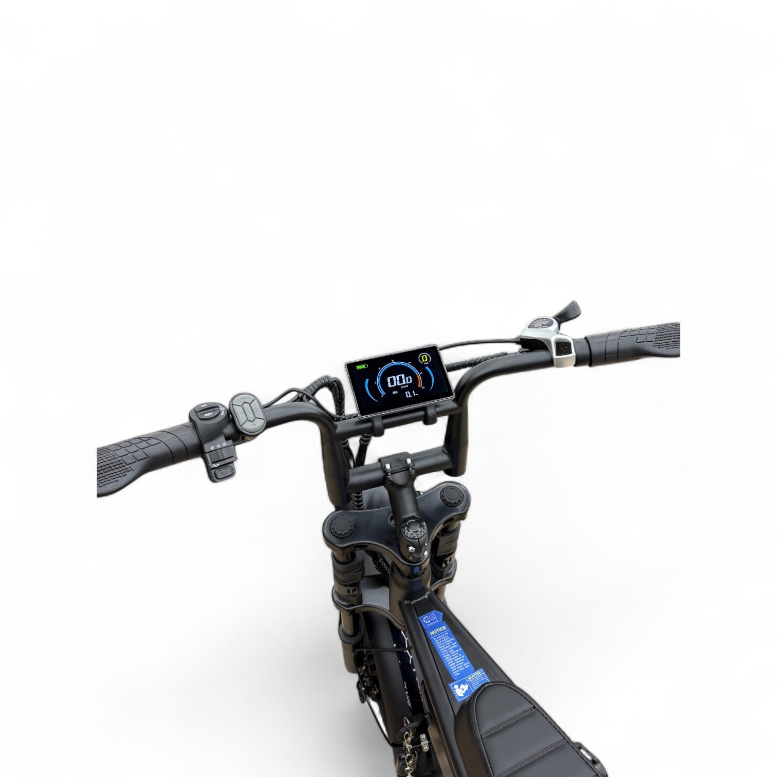 Ouxi C80 Mini Fatbike Mat Zwart