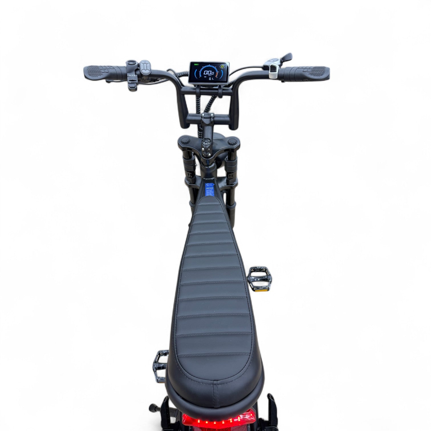 Ouxi C80 Mini Fatbike Mat Zwart
