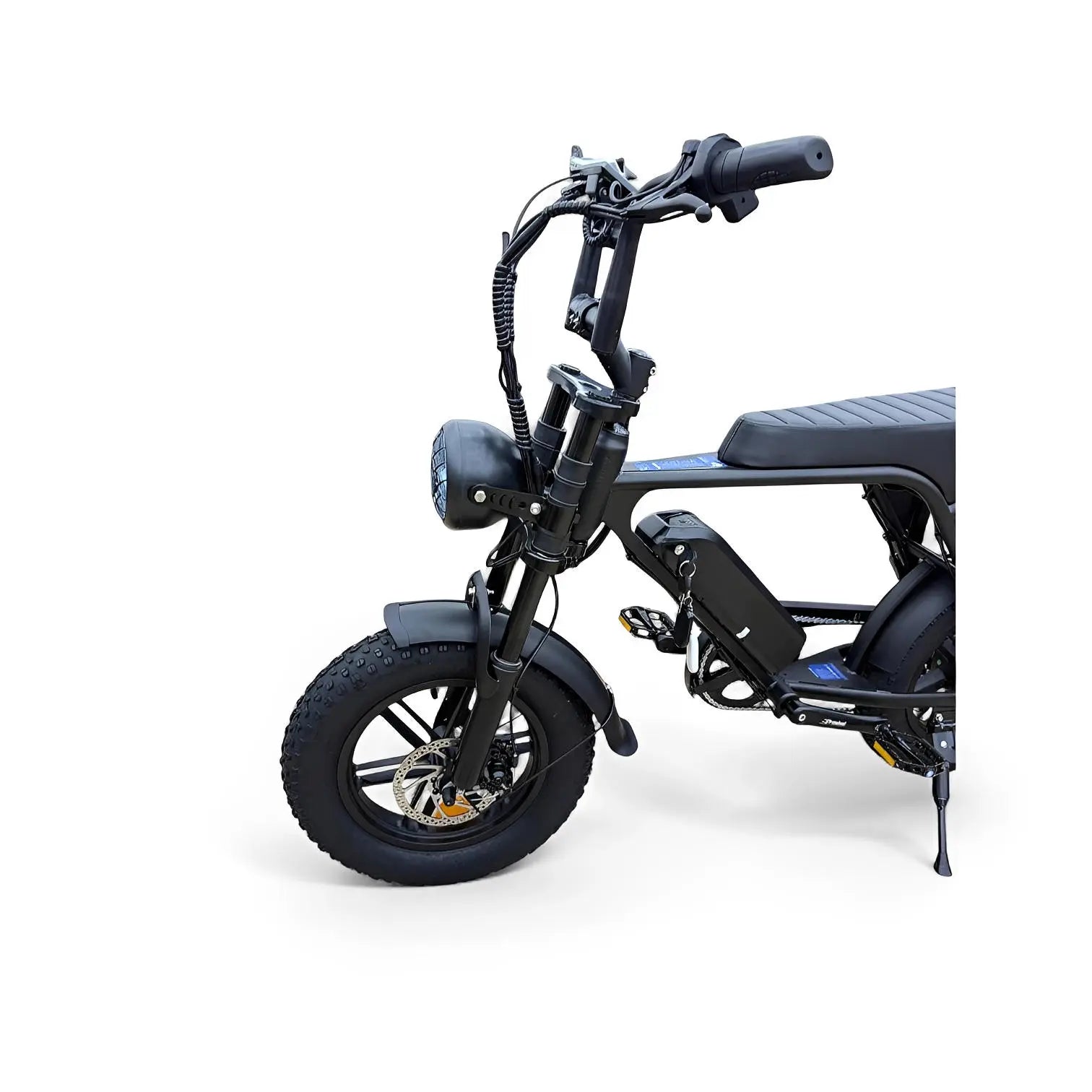 Ouxi C80 Mini Fatbike Mat Zwart - AE-trading