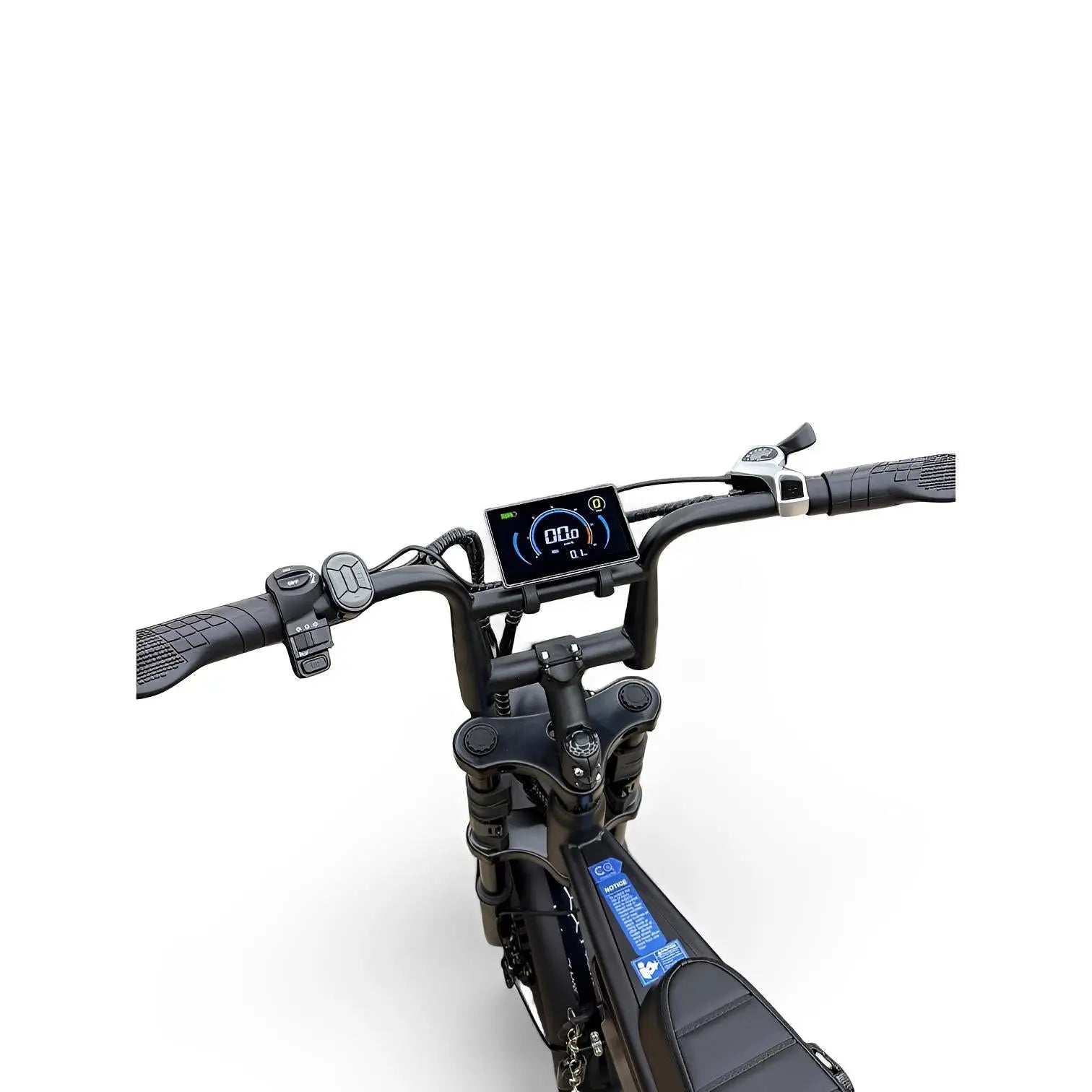 Ouxi C80 Mini Fatbike Mat Zwart - AE-trading