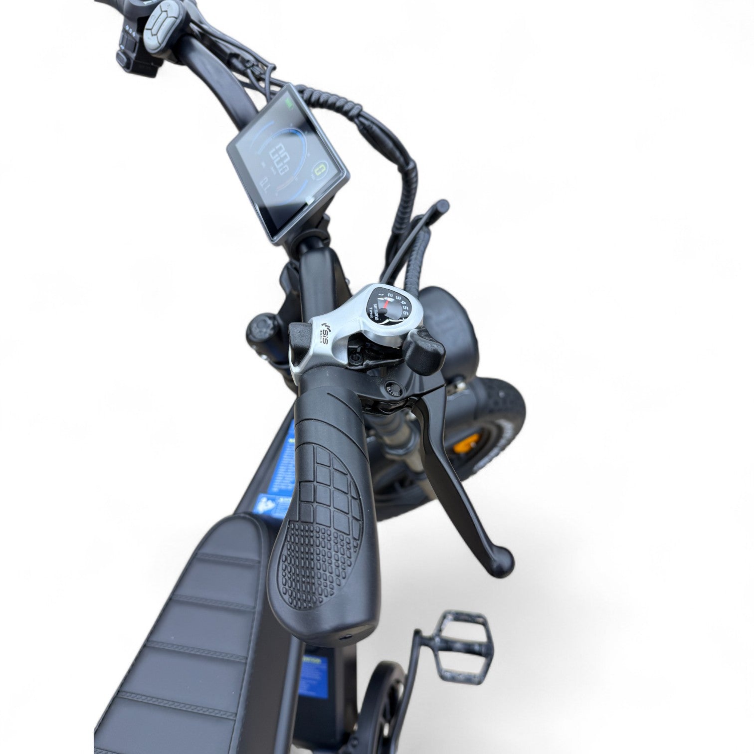 Ouxi C80 Mini Fatbike Mat Zwart