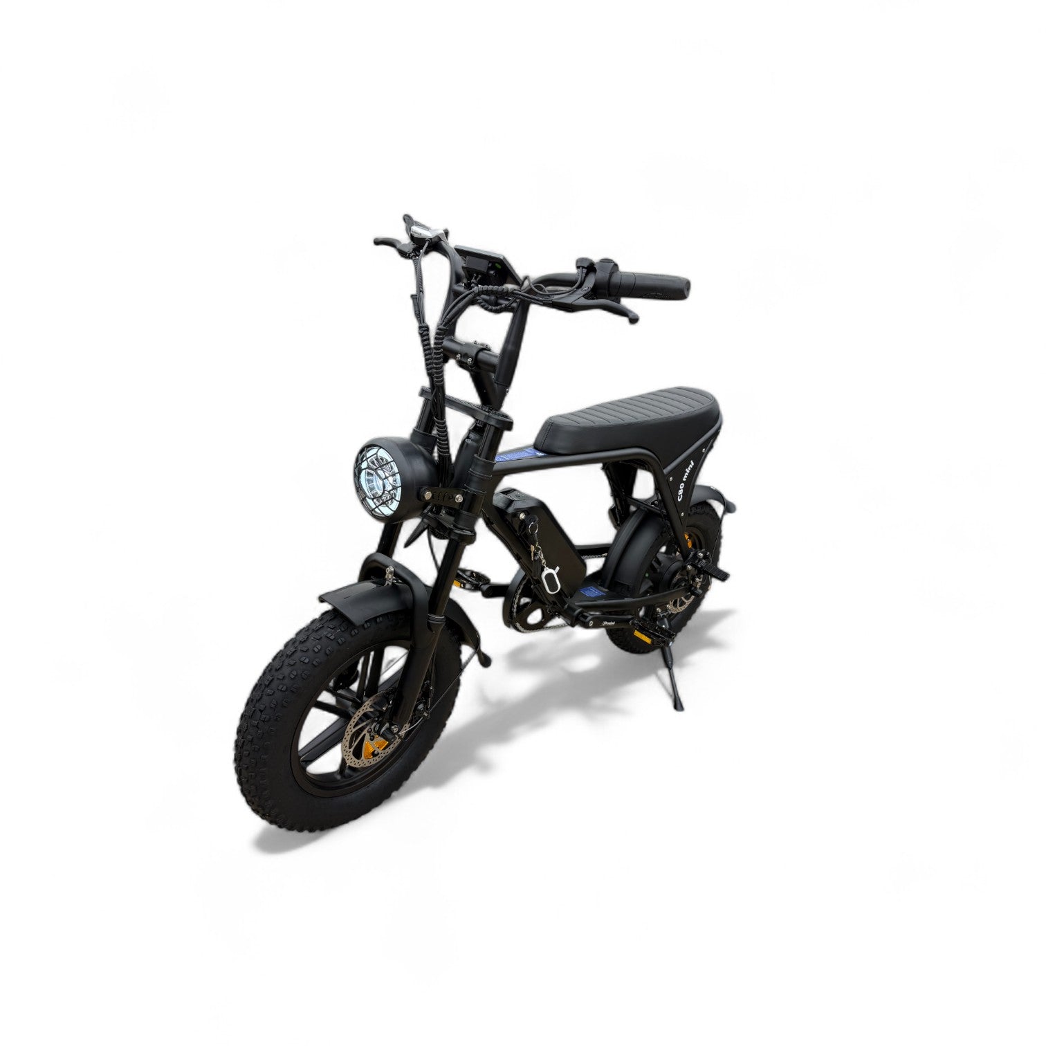 Ouxi C80 Mini Fatbike Mat Zwart