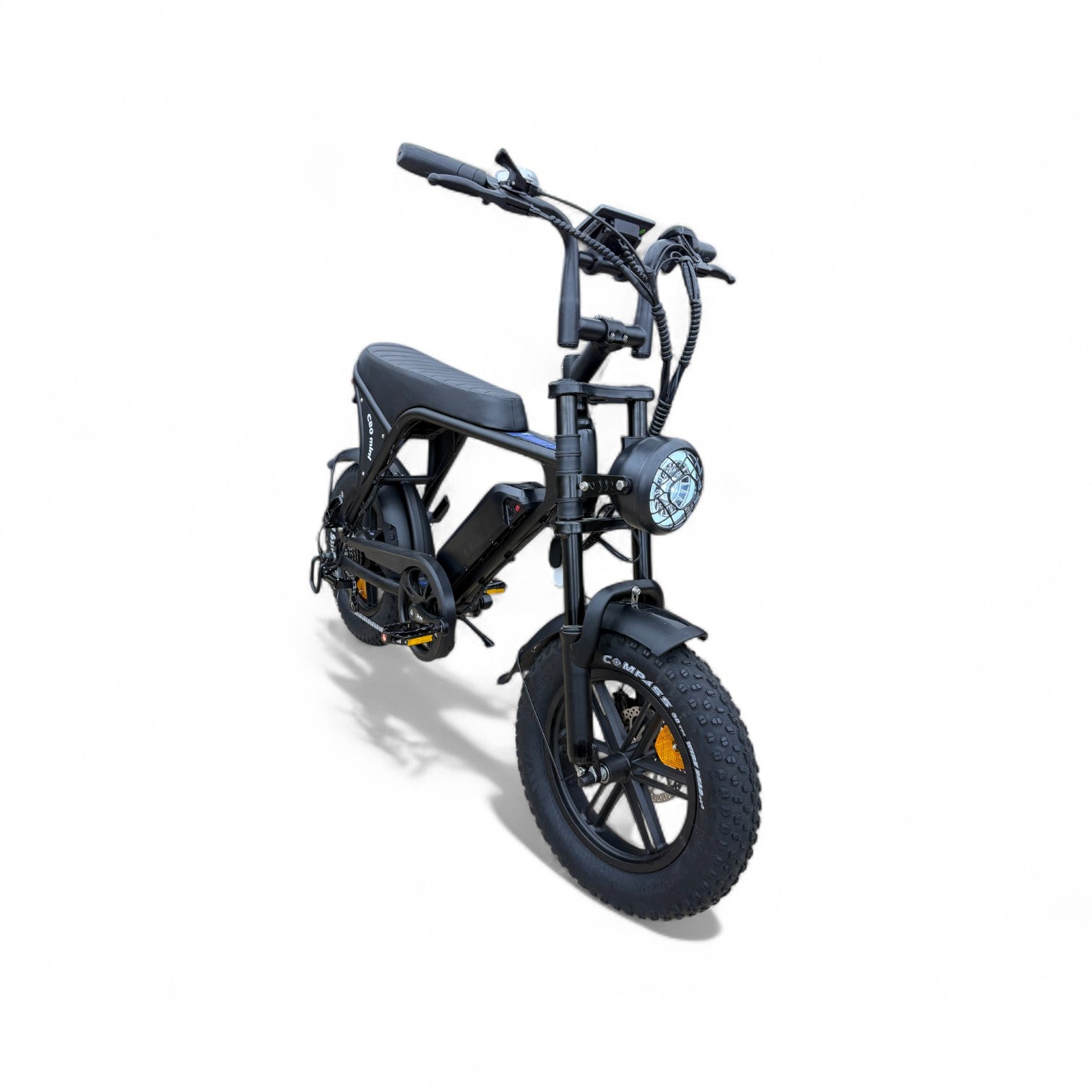 Ouxi C80 Mini Fatbike Mat Zwart