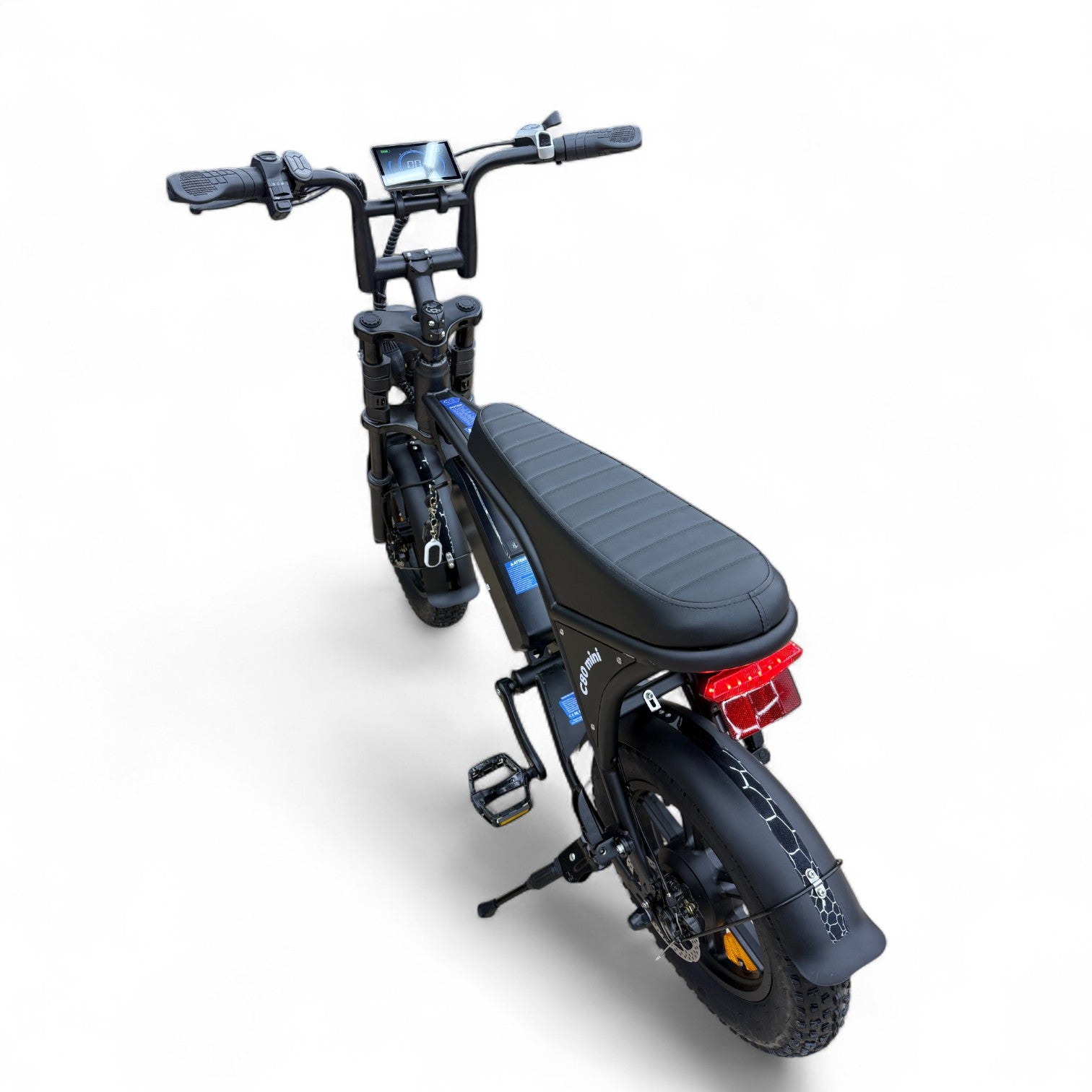 Ouxi C80 Mini Fatbike Mat Zwart