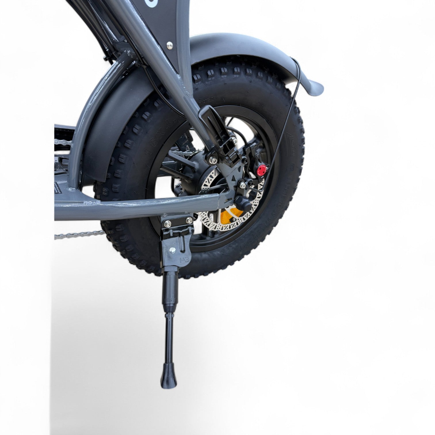 Ouxi C80 Mini Fatbike Nardo Grey met Hydraulische Remmen - AE-trading