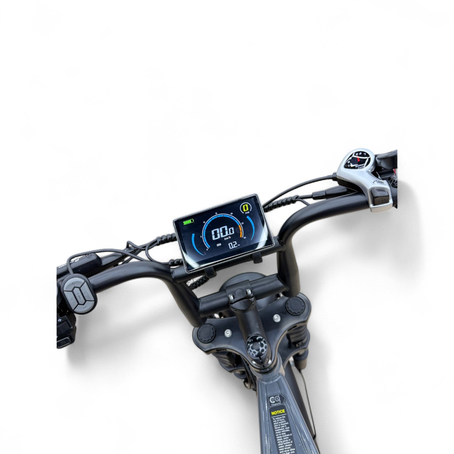 Ouxi C80 Mini Fatbike Nardo Grey met Hydraulische Remmen - AE-trading