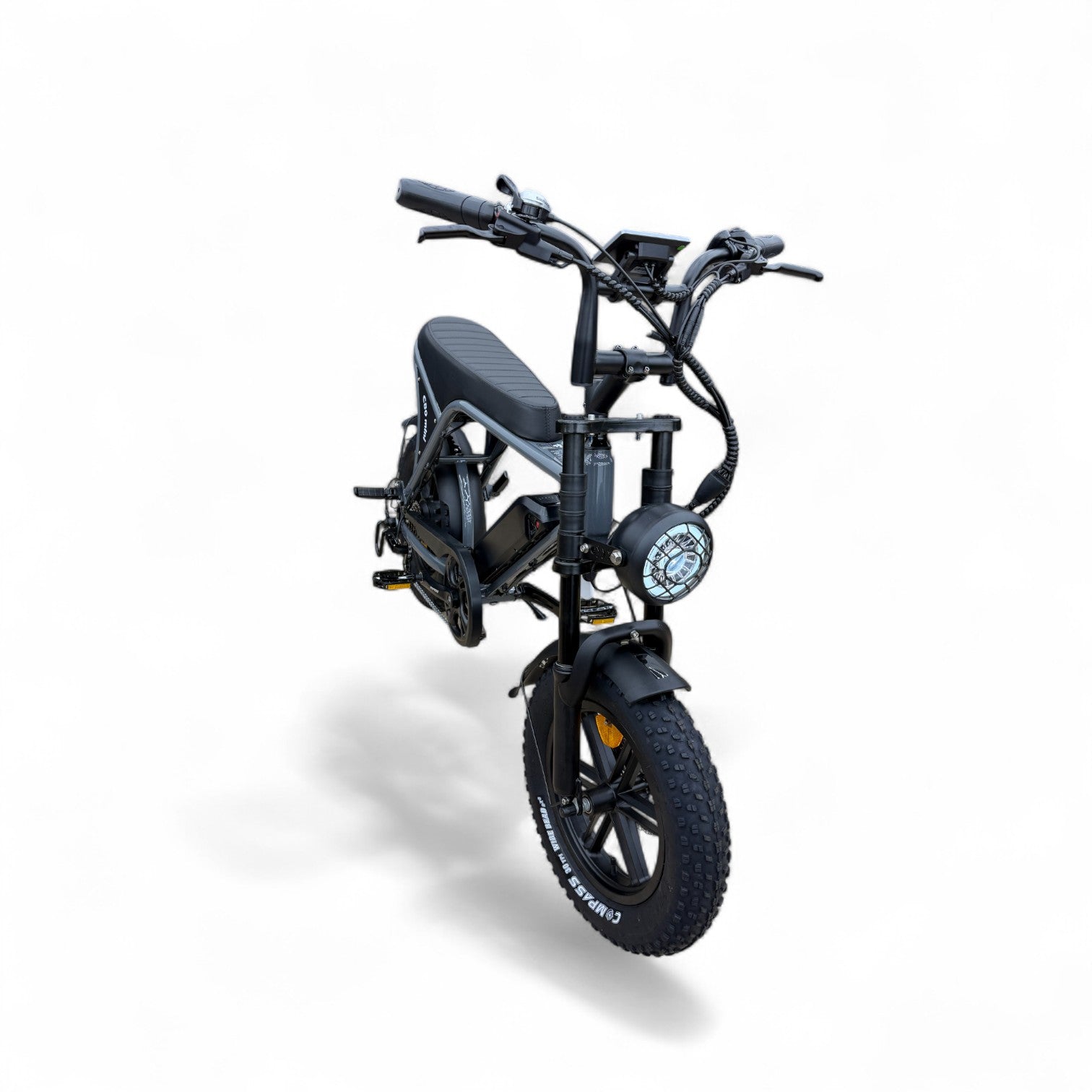 Ouxi C80 Mini Fatbike Nardo Grey met Hydraulische Remmen - AE-trading