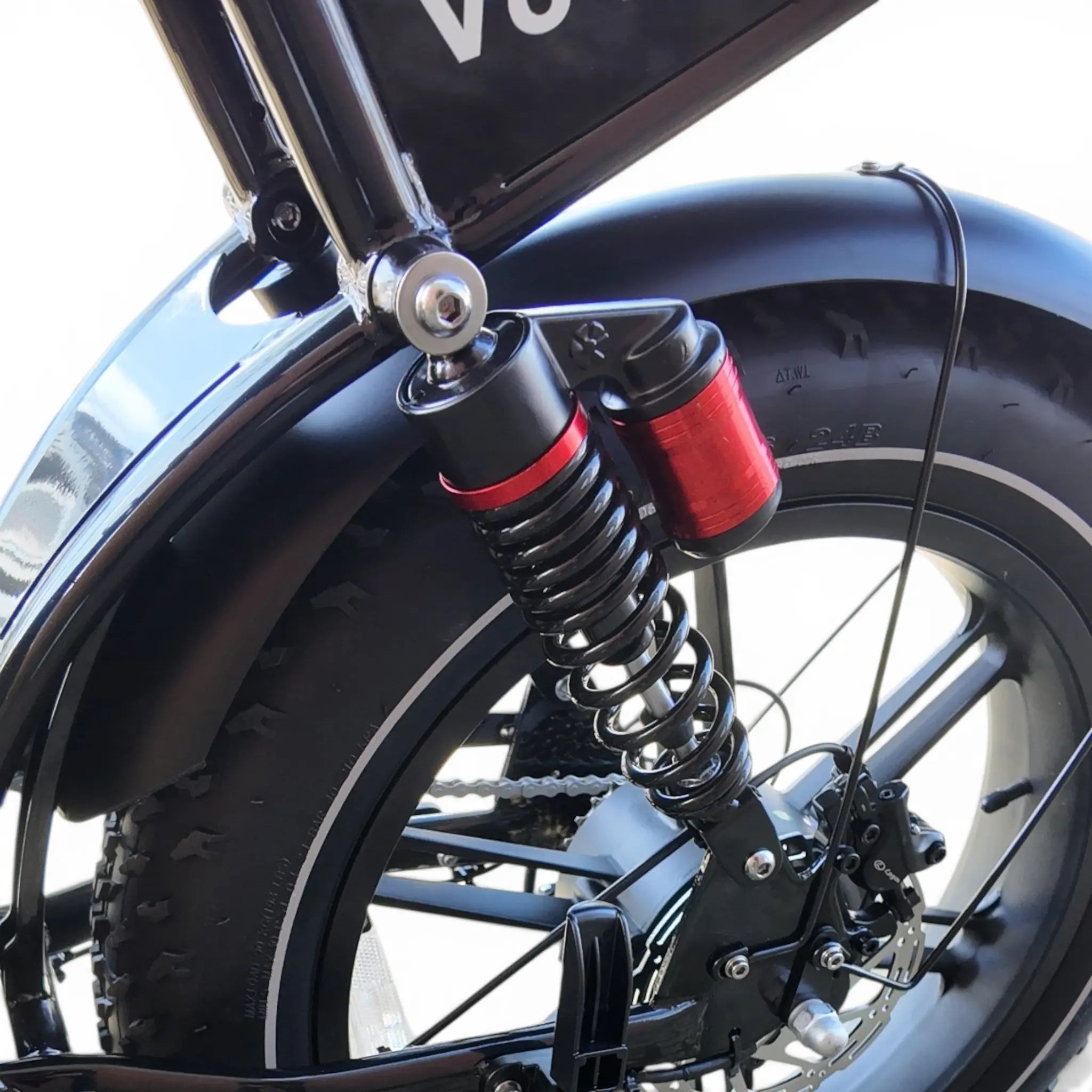 Ouxi C80 Pro Fatbike Zwart met Hydraulische Remmen - AE-trading