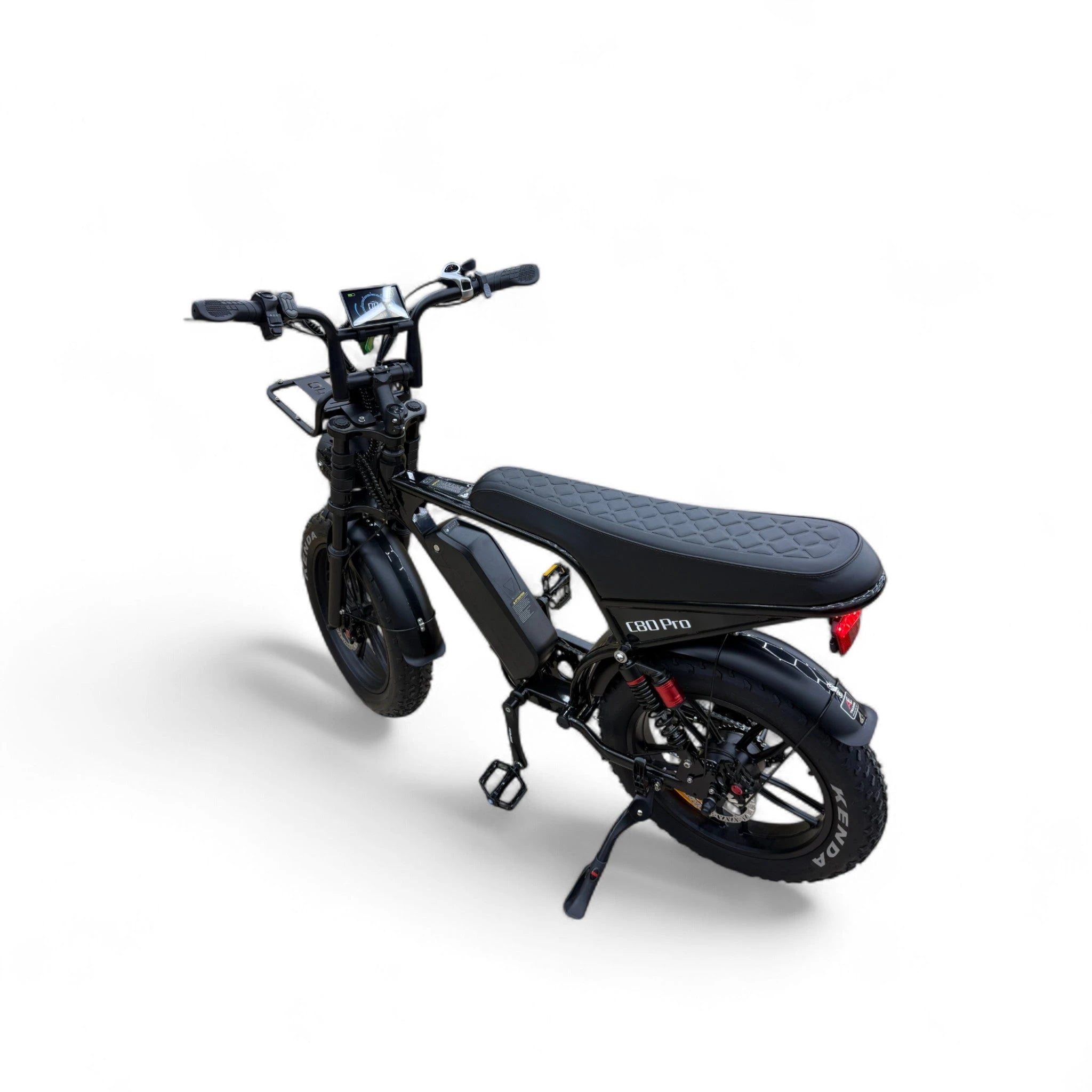 Ouxi C80 Pro Fatbike Zwart met Hydraulische Remmen - AE-trading