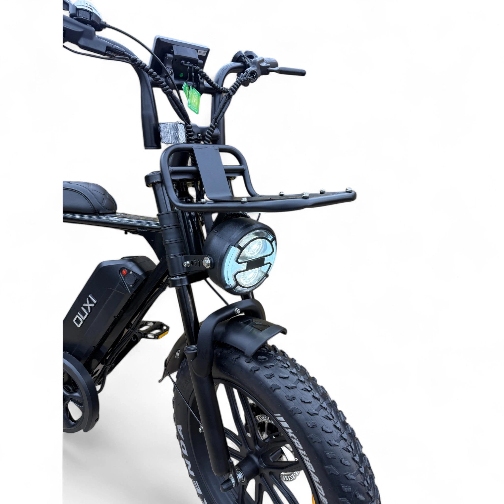 Ouxi C80 Pro Fatbike Zwart met Hydraulische Remmen - AE-trading