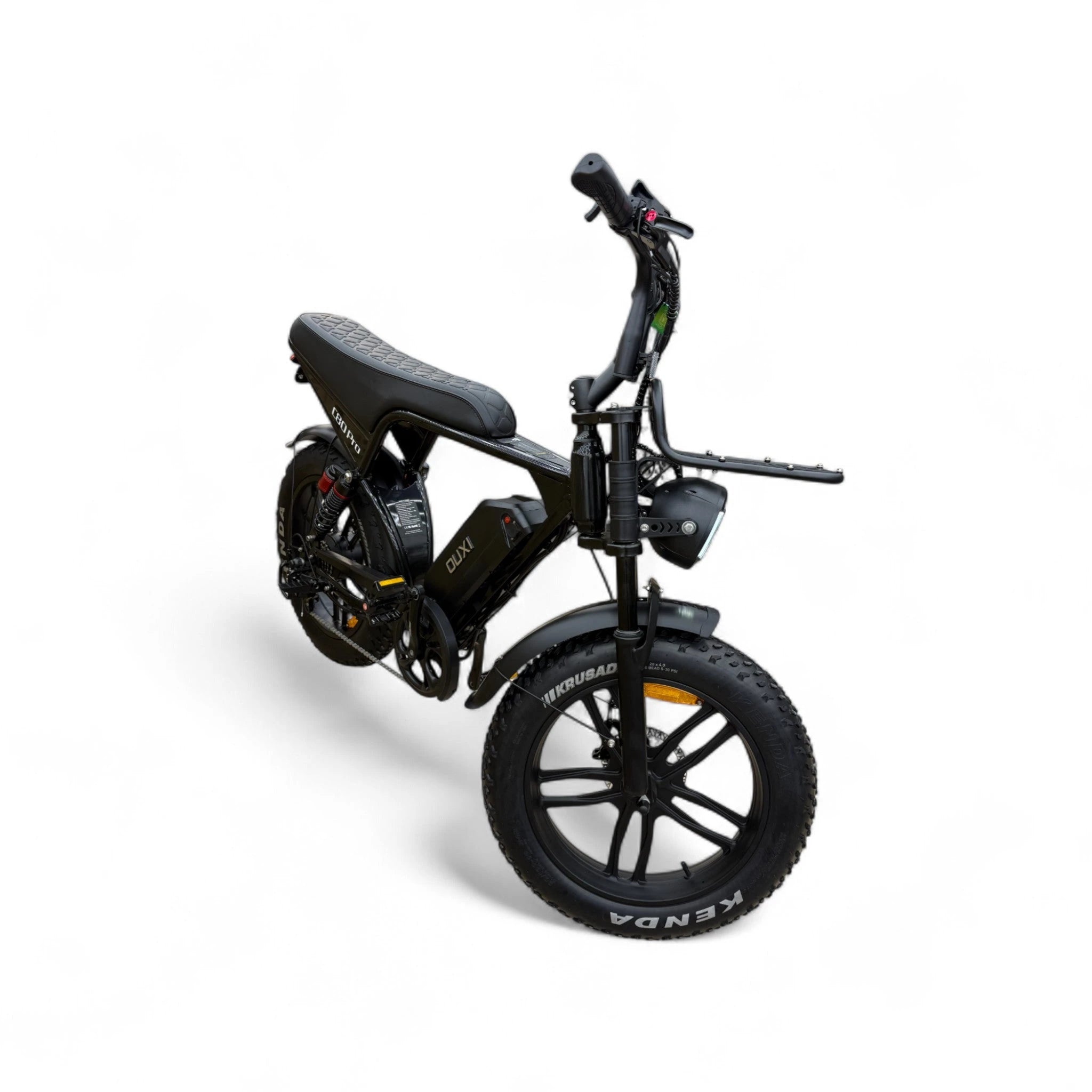 Ouxi C80 Pro Fatbike Zwart met Hydraulische Remmen - AE-trading