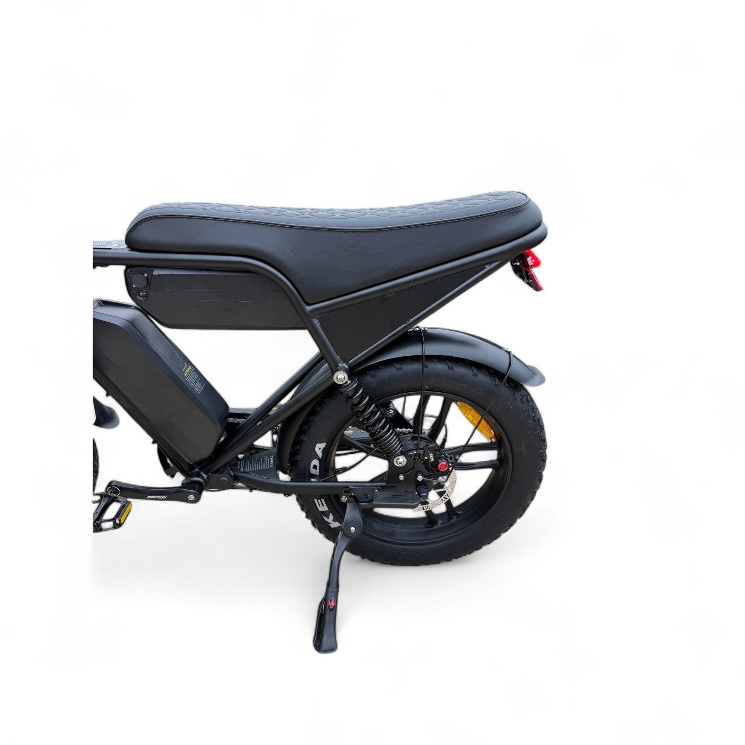 Ouxi C80 Pro Max Fatbike Zwart Dubbele Accu met Hydraulische Remmen