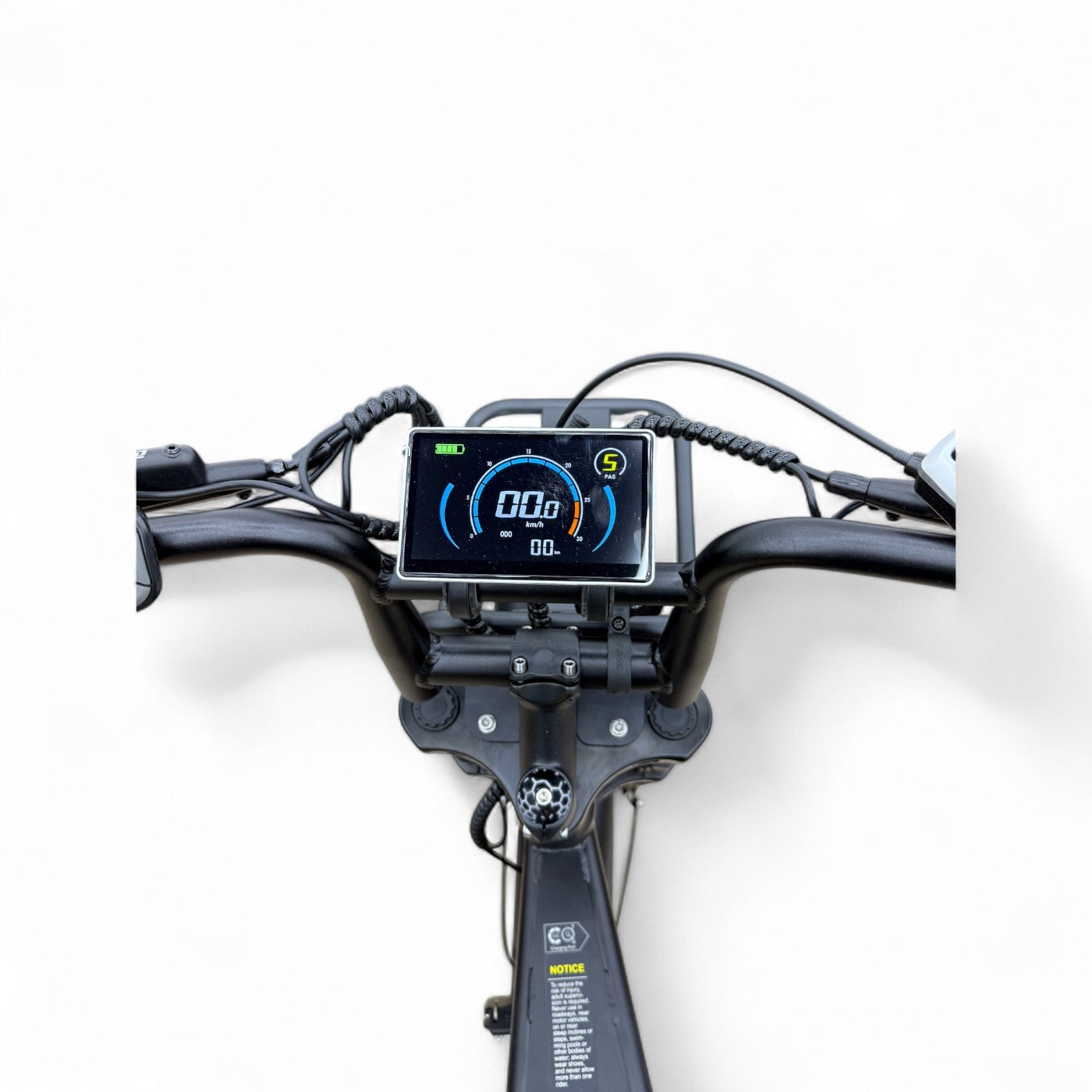 Ouxi C80 Pro Max Fatbike Zwart Dubbele Accu met Hydraulische Remmen