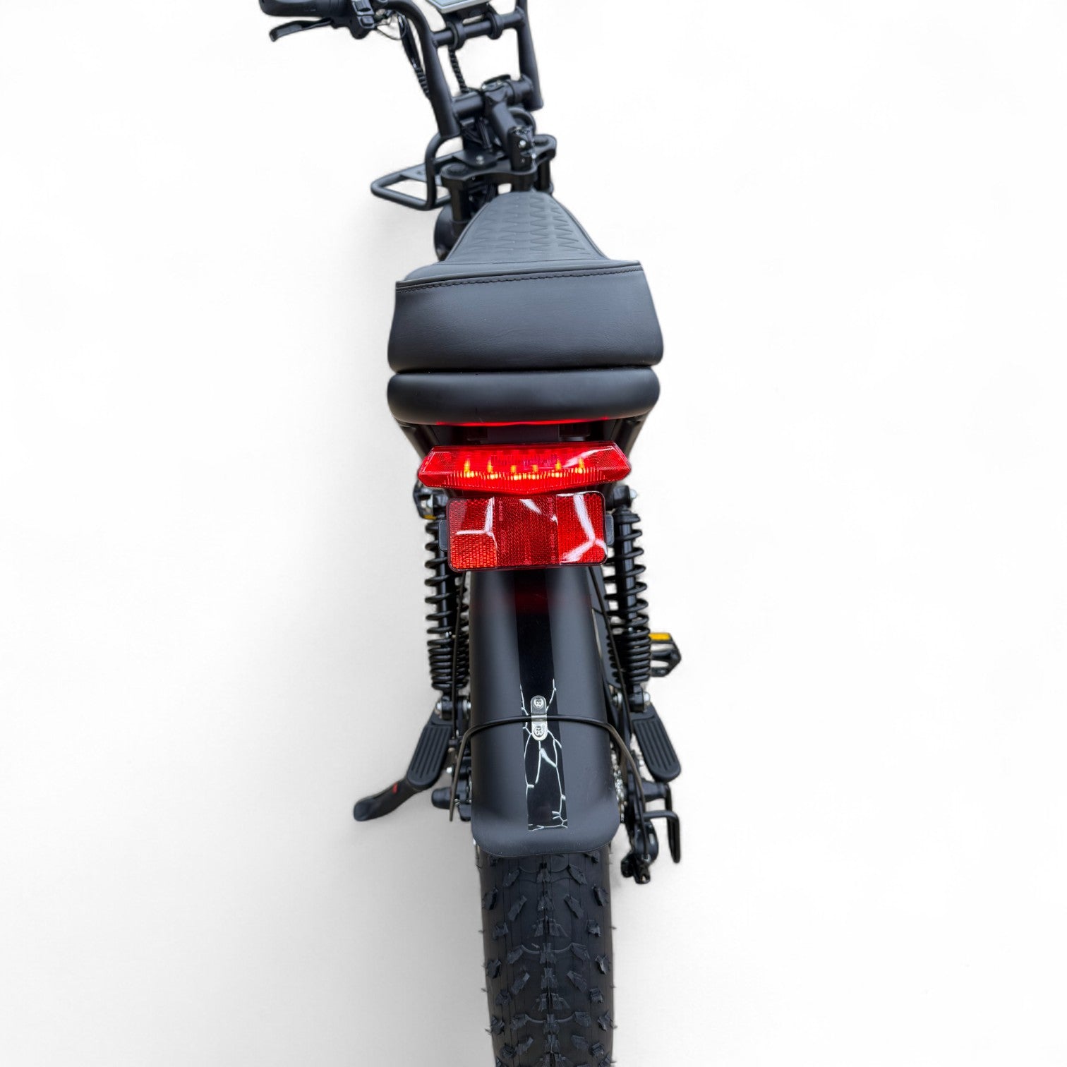 Ouxi C80 Pro Max Fatbike Zwart Dubbele Accu met Hydraulische Remmen