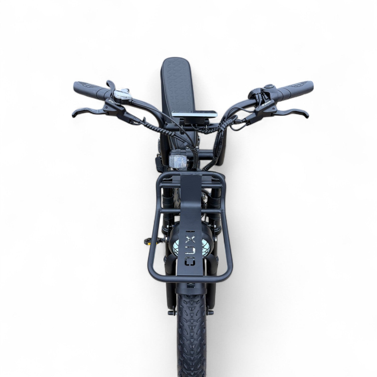 Ouxi C80 Pro Max Fatbike Zwart Dubbele Accu met Hydraulische Remmen