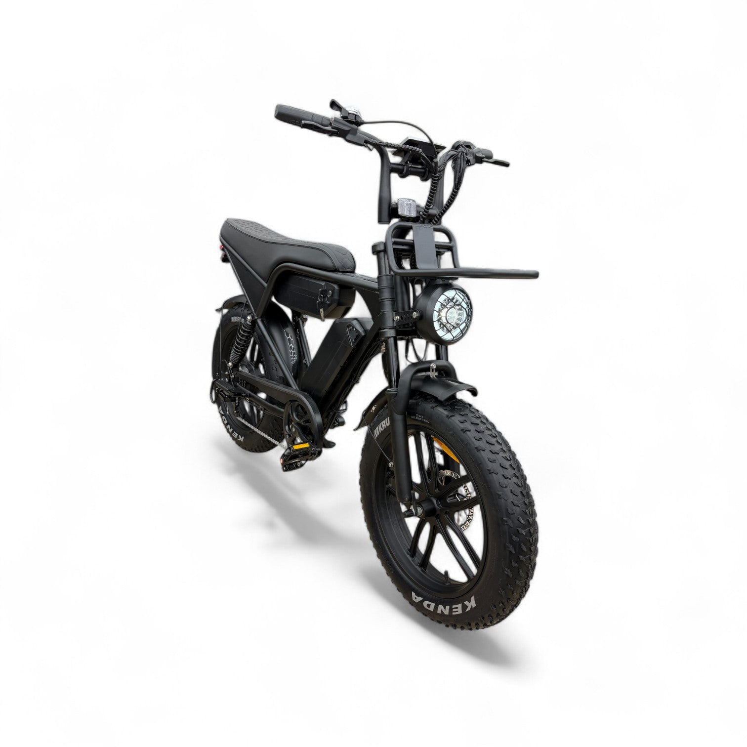Ouxi C80 Pro Max Fatbike Zwart Dubbele Accu met Hydraulische Remmen