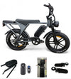Ouxi C80 V8 5.0 Fatbike Space Grey met Hydraulische Remmen 2025