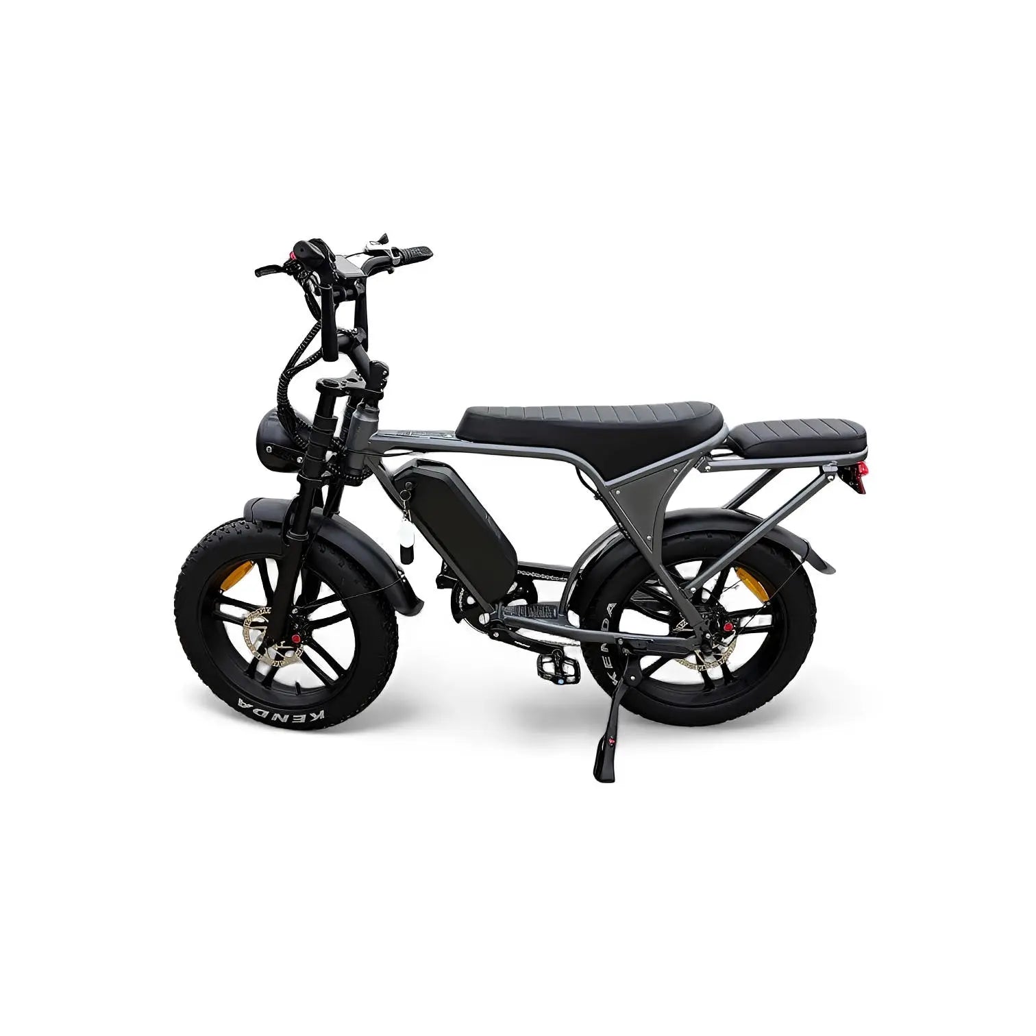 Ouxi C80 V8 5.0 Fatbike – Space Grey - Inclusief Accessoires - AE-trading