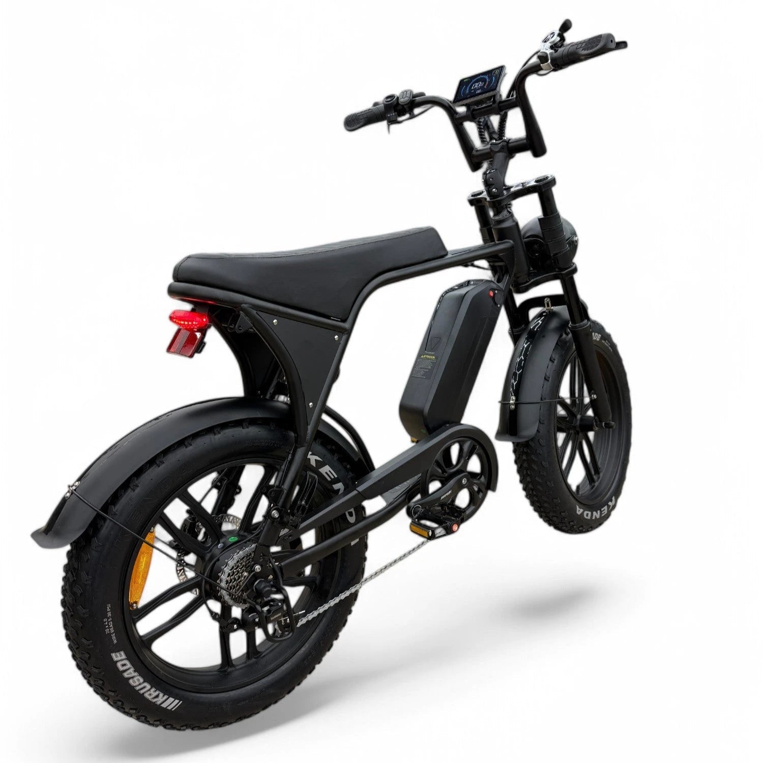 Ouxi C80 V8 5.0 Fatbike Zwart met Hydraulische Remmen 2025 - AE-trading