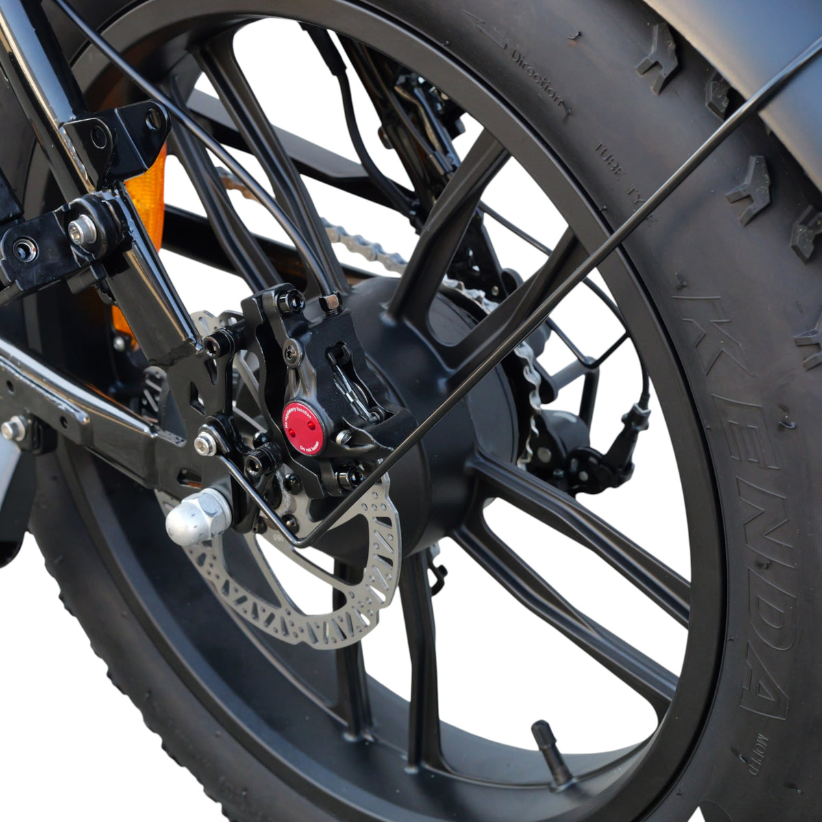 Ouxi C80 V8 6.0 Fatbike - Zwart - Hydraulische Remmen & NFC 2026 - AE-trading