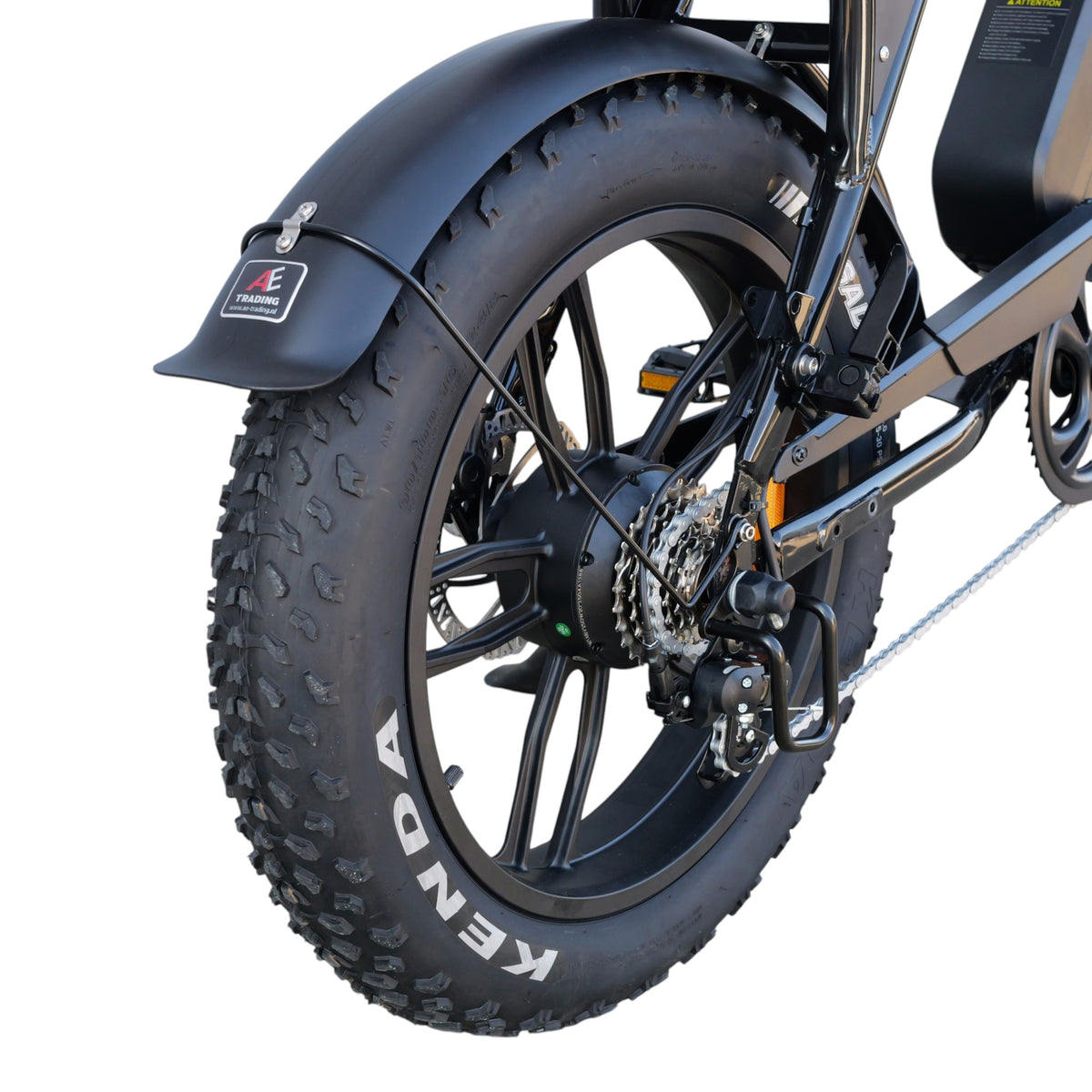 Ouxi C80 V8 6.0 Fatbike - Zwart - Hydraulische Remmen & NFC 2026 - AE-trading