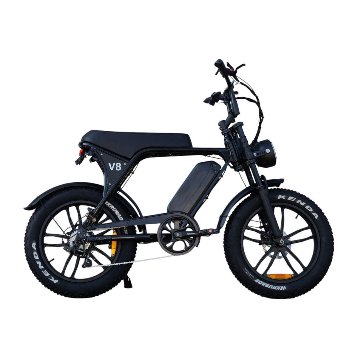 Ouxi C80 V8 6.0 Fatbike - Zwart - Hydraulische Remmen & NFC 2026 - AE-trading