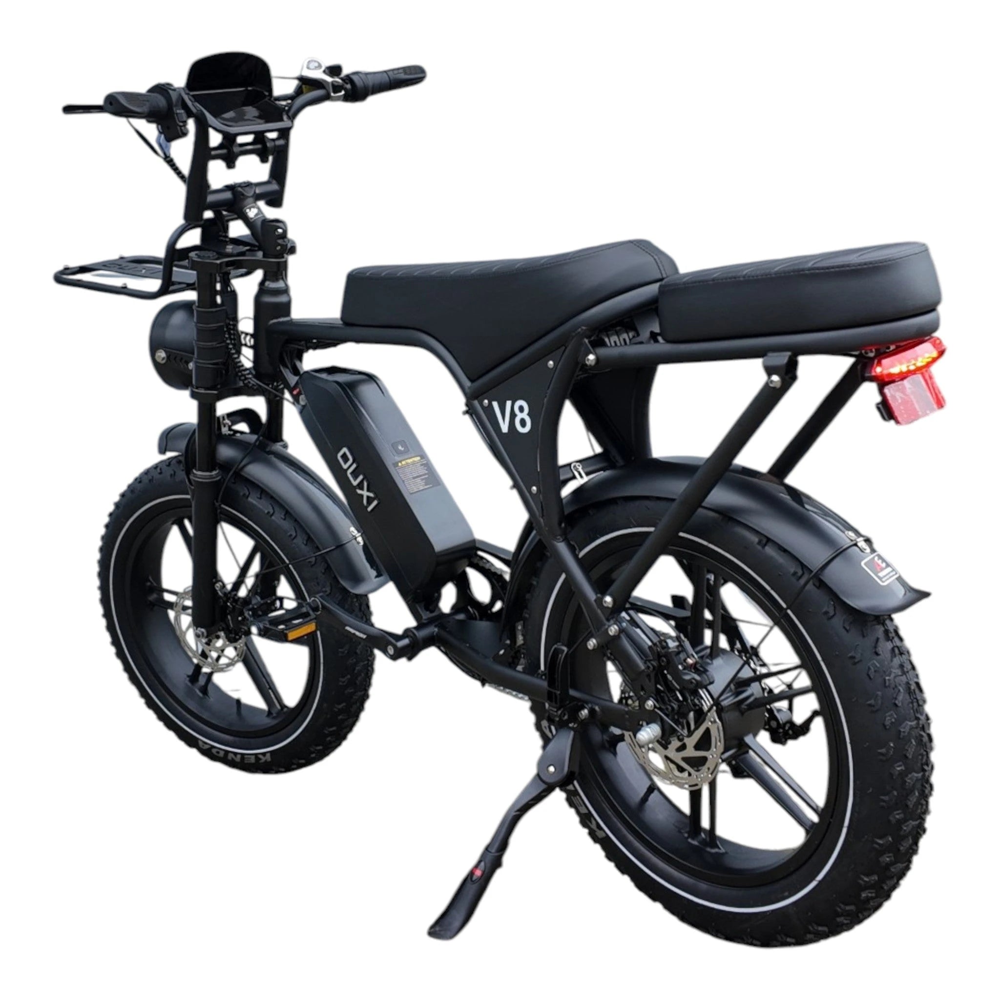 Ouxi C80 V8 6.0 Fatbike Zwart met Hydraulische Remmen & NFC 2026 - AE-trading