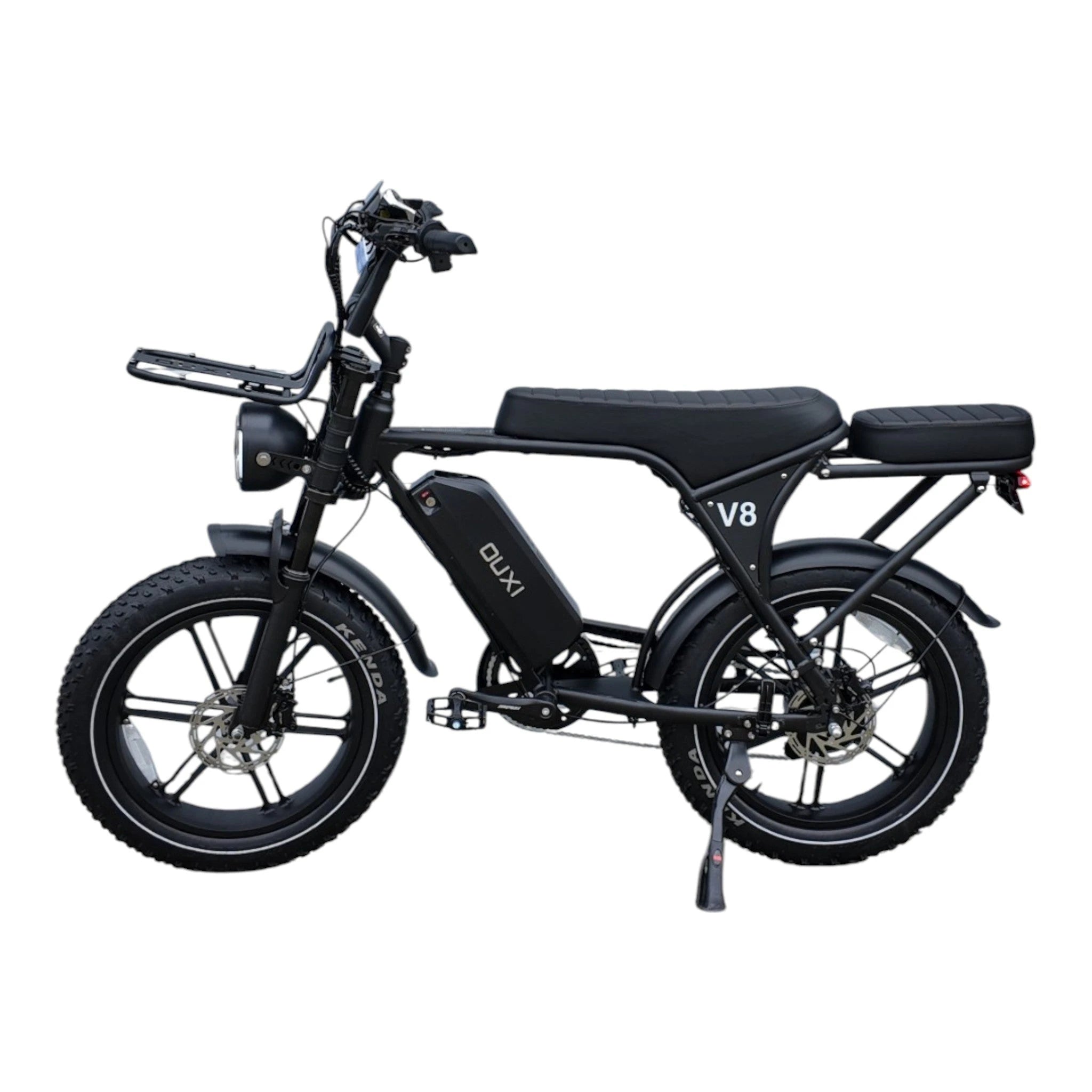 Ouxi C80 V8 6.0 Fatbike Zwart met Hydraulische Remmen & NFC 2026 - AE-trading