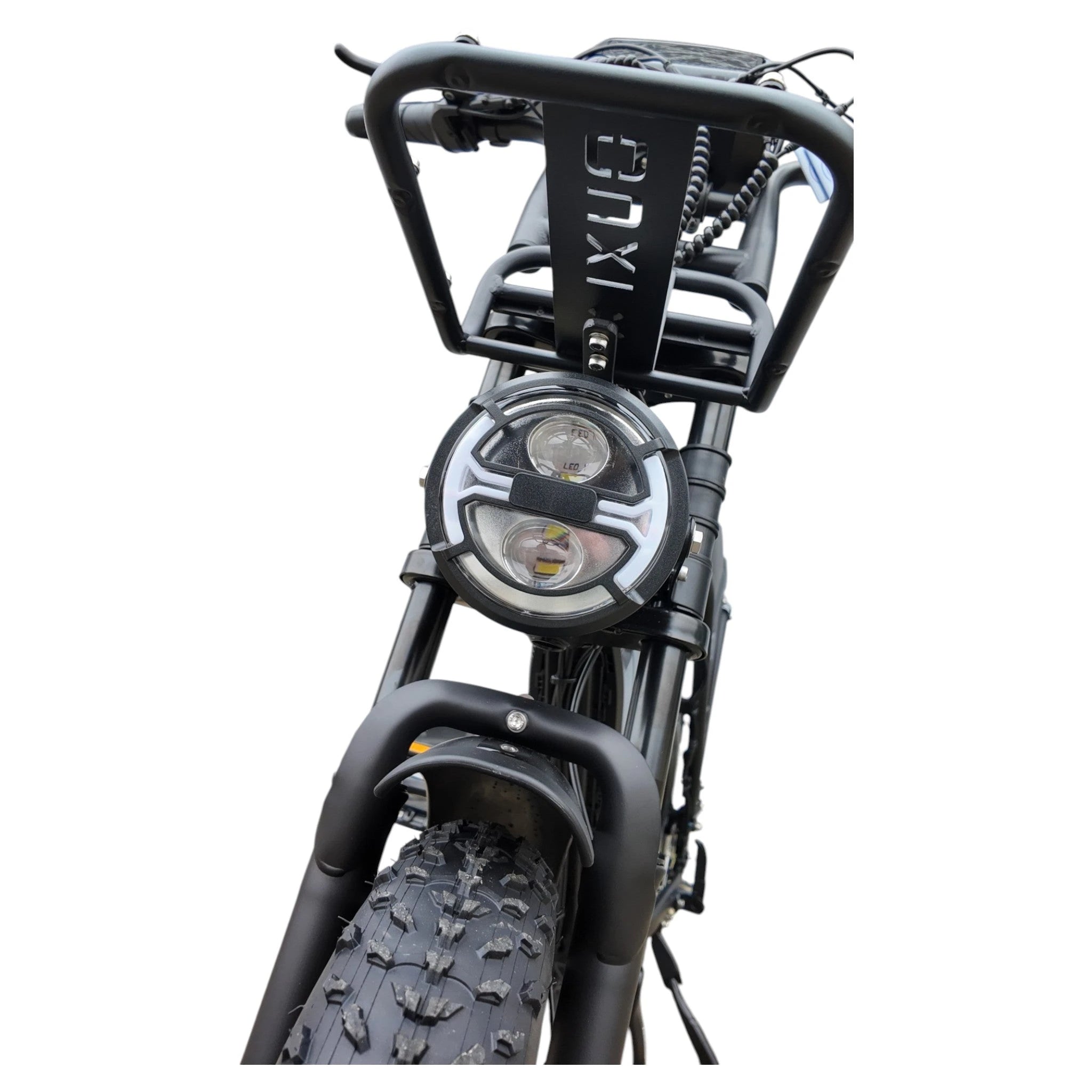 Ouxi C80 V8 6.0 Fatbike Zwart met Hydraulische Remmen & NFC 2026 - AE-trading