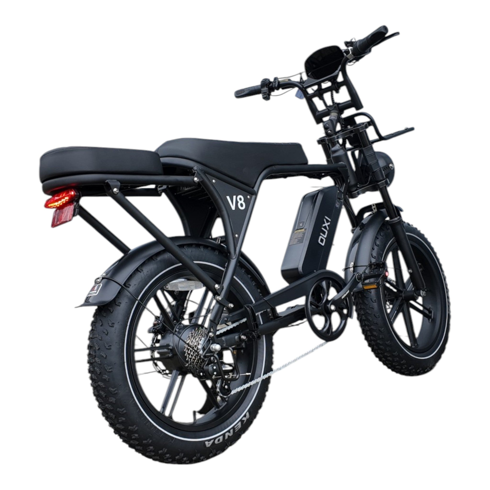 Ouxi C80 V8 6.0 Fatbike Zwart met Hydraulische Remmen & NFC 2026 - AE-trading