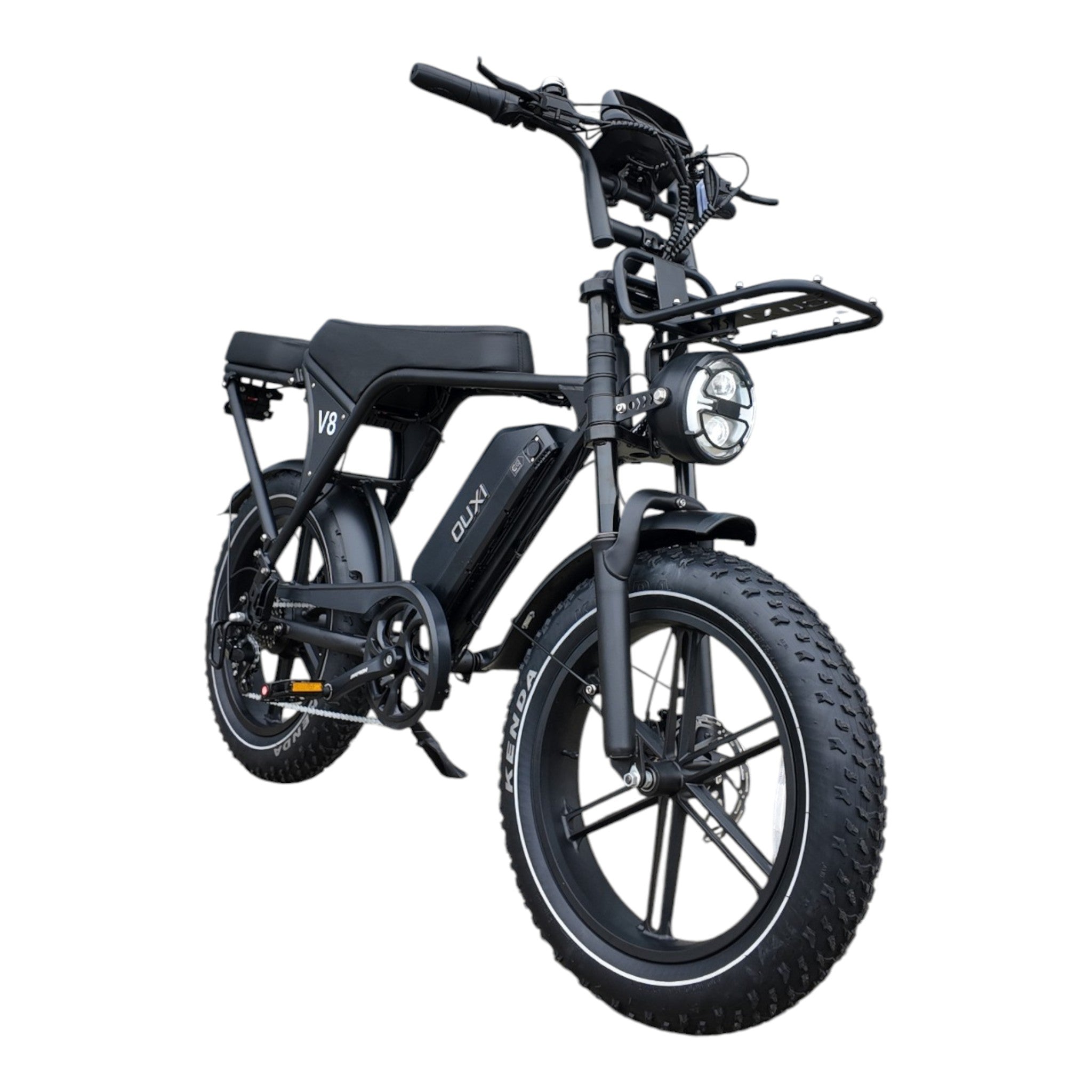 Ouxi C80 V8 6.0 Fatbike Zwart met Hydraulische Remmen & NFC 2026 - AE-trading