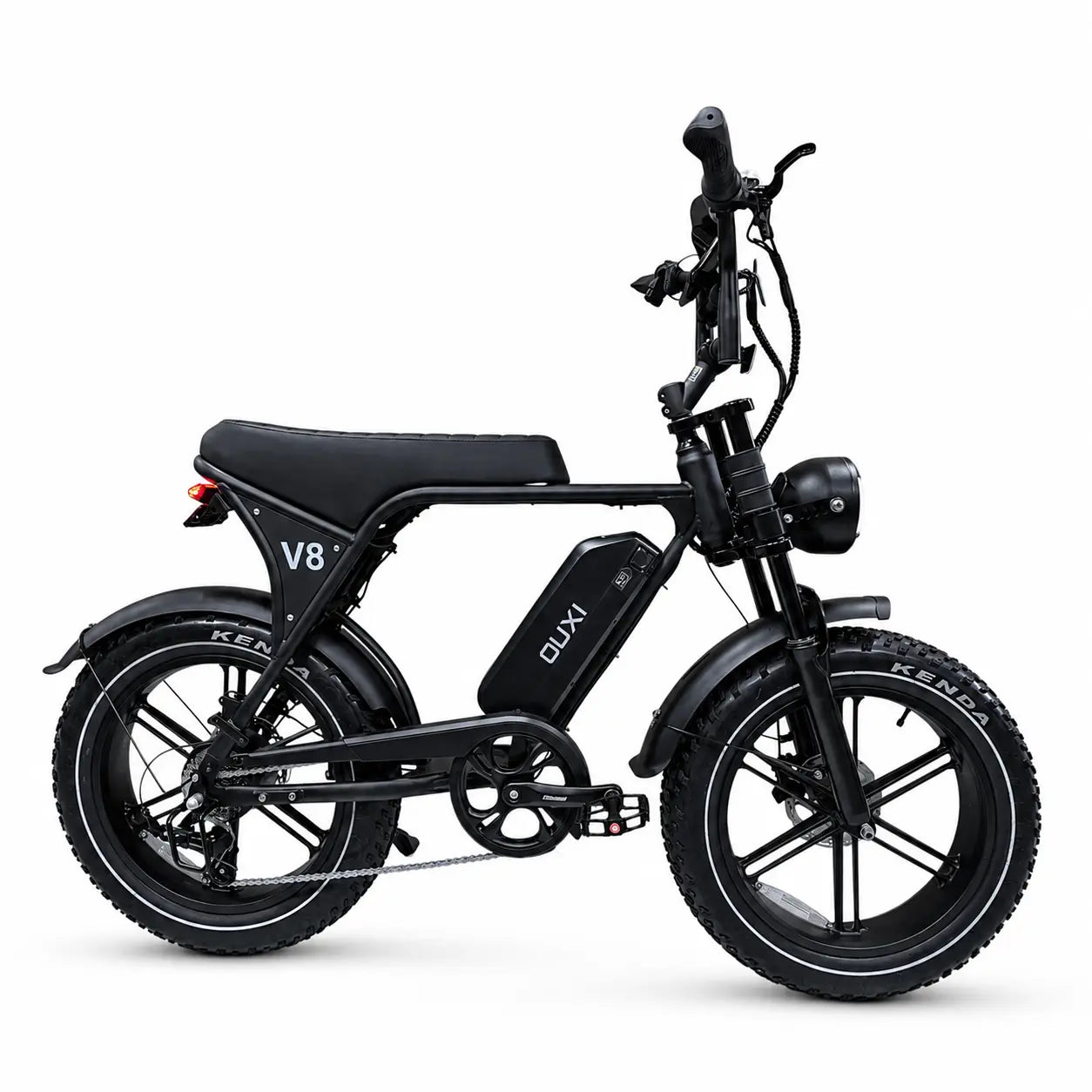 Ouxi C80 V8 6.0 Fatbike - Zwart - Hydraulische Remmen & NFC 2026 - AE-trading