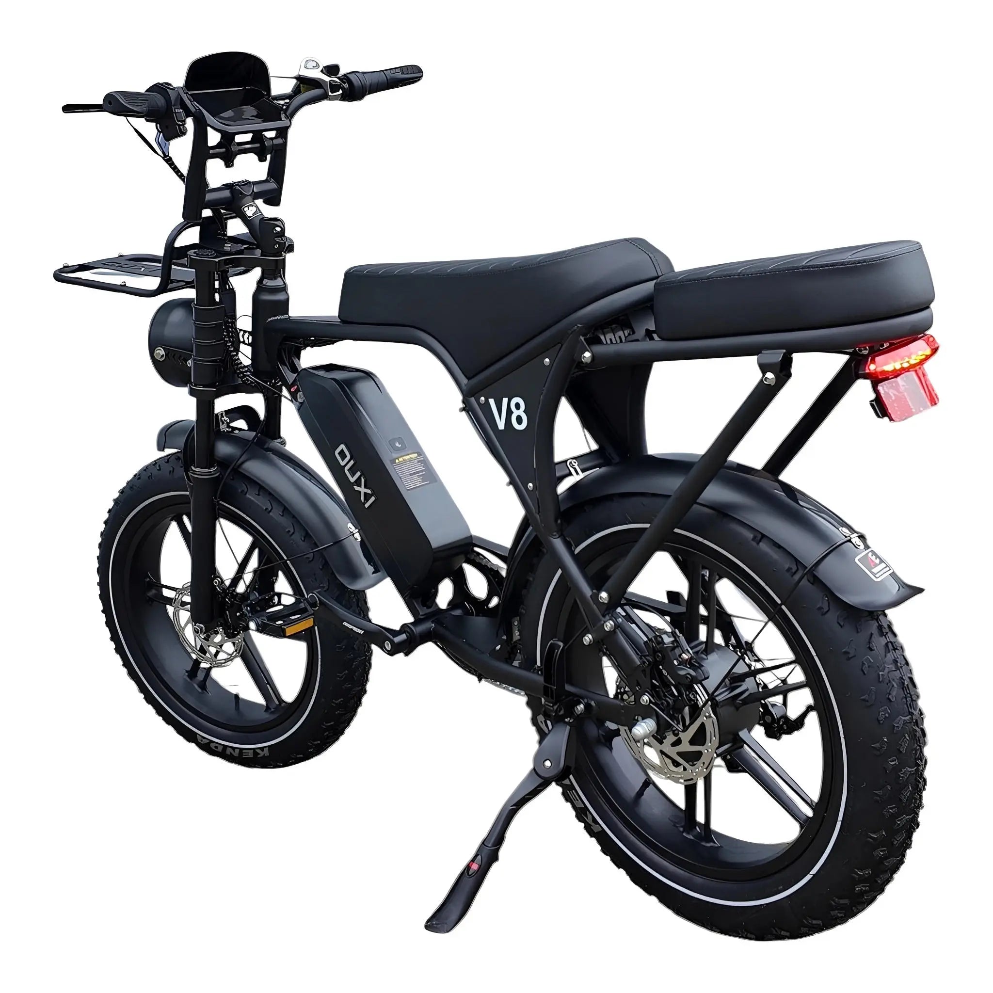 Ouxi C80 V8 6.0 Fatbike Zwart met Hydraulische Remmen & NFC 2026 - AE-trading